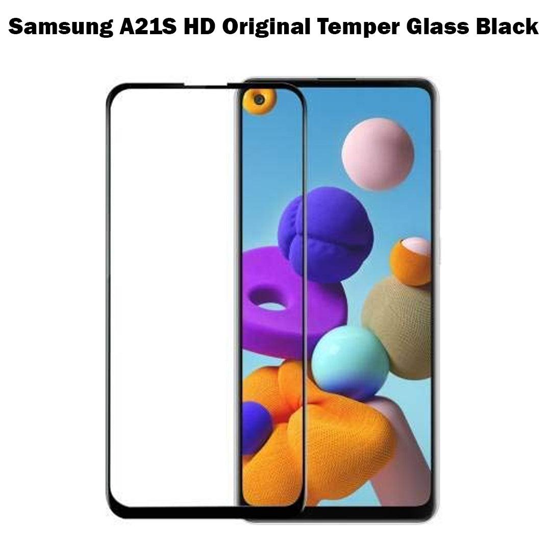 زجاج حماية أصلي لهاتف Samsung A21S HD
