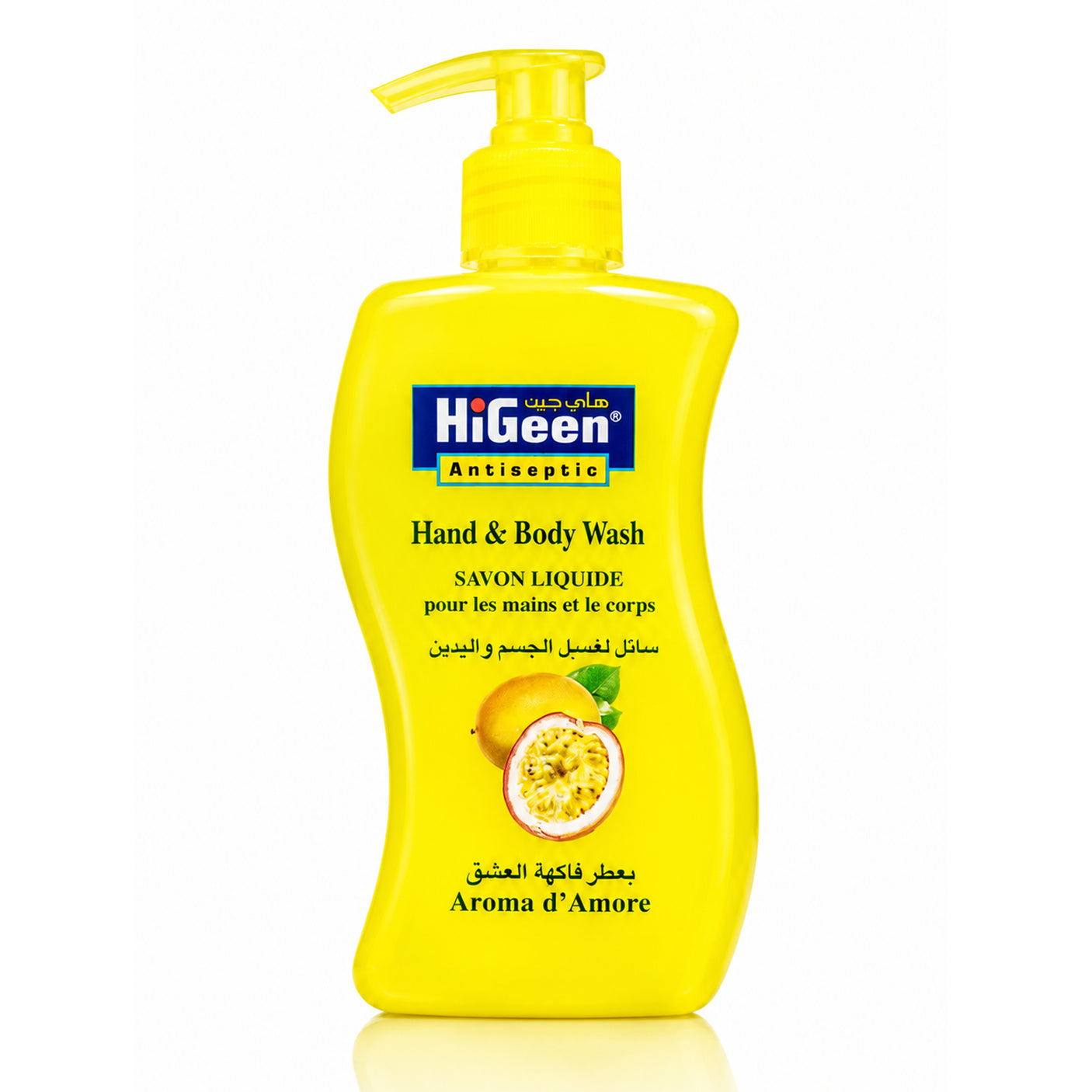 HiGeen Antiseptic Aroma D' Amore Hand & Body Wash - 500ml