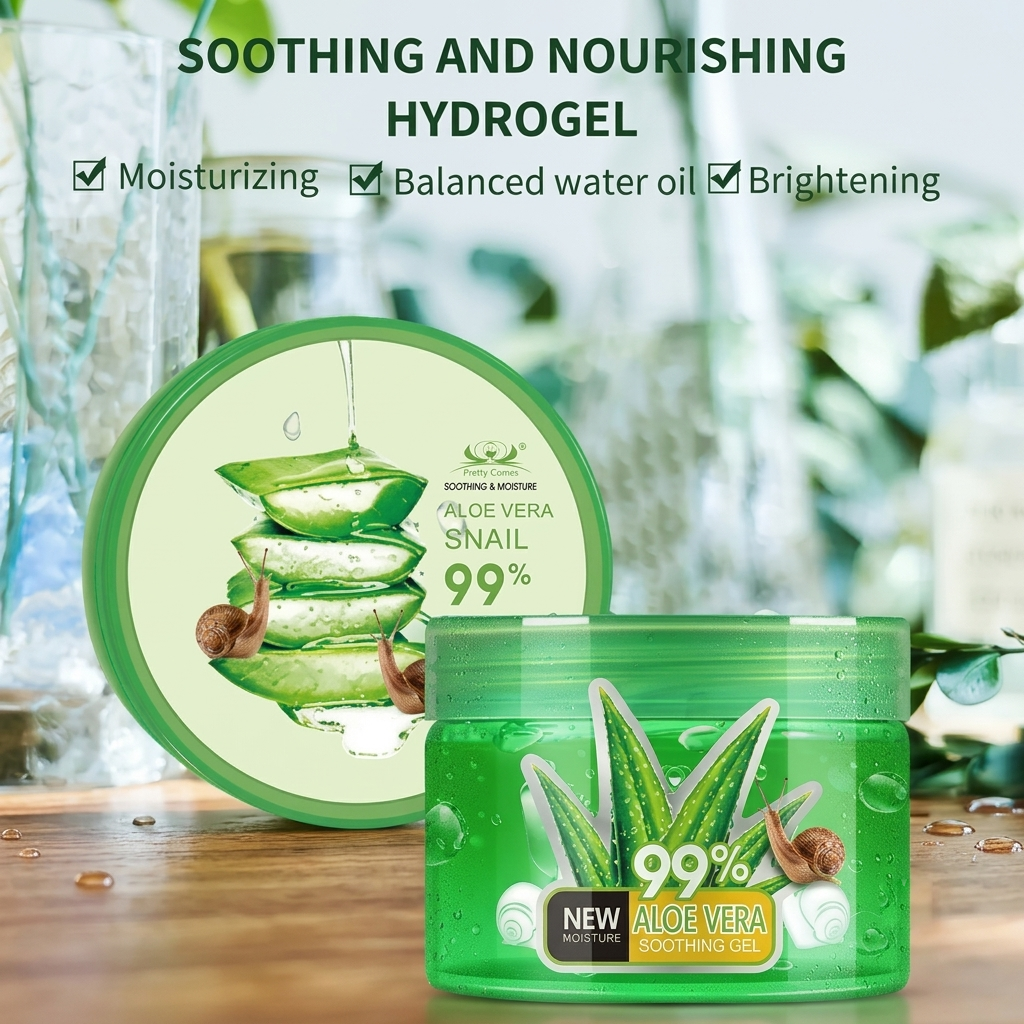 Pretty Cowry 99% Aloe Vera Snail Soothing & Moisturizing Gel - 150ml