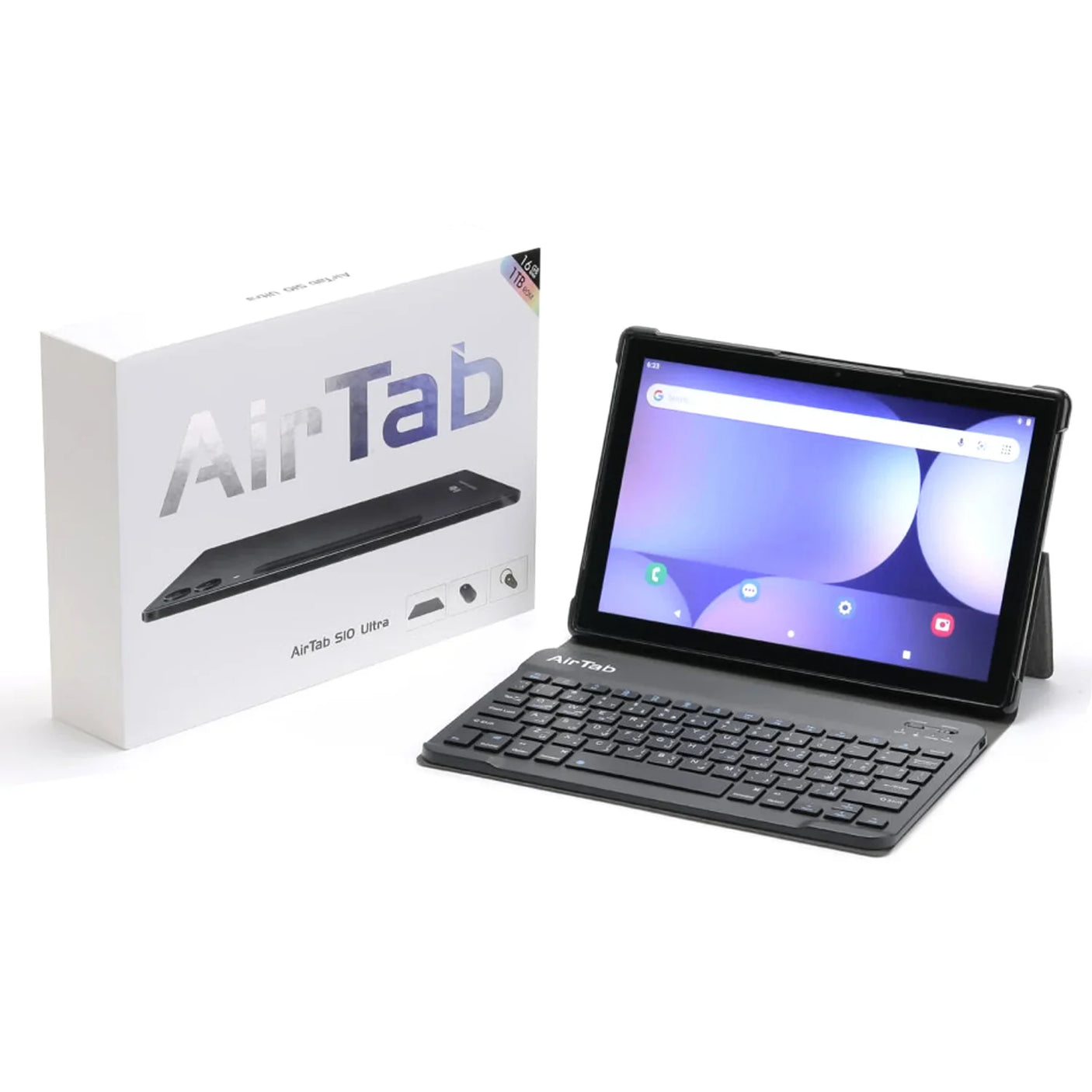 تابلت AirTab S10 Ulta بذاكرة وصول عشوائي (RAM) سعة 16 جيجابايت وذاكرة تخزين داخلية سعة 1 تيرابايت مع شبكة 5G