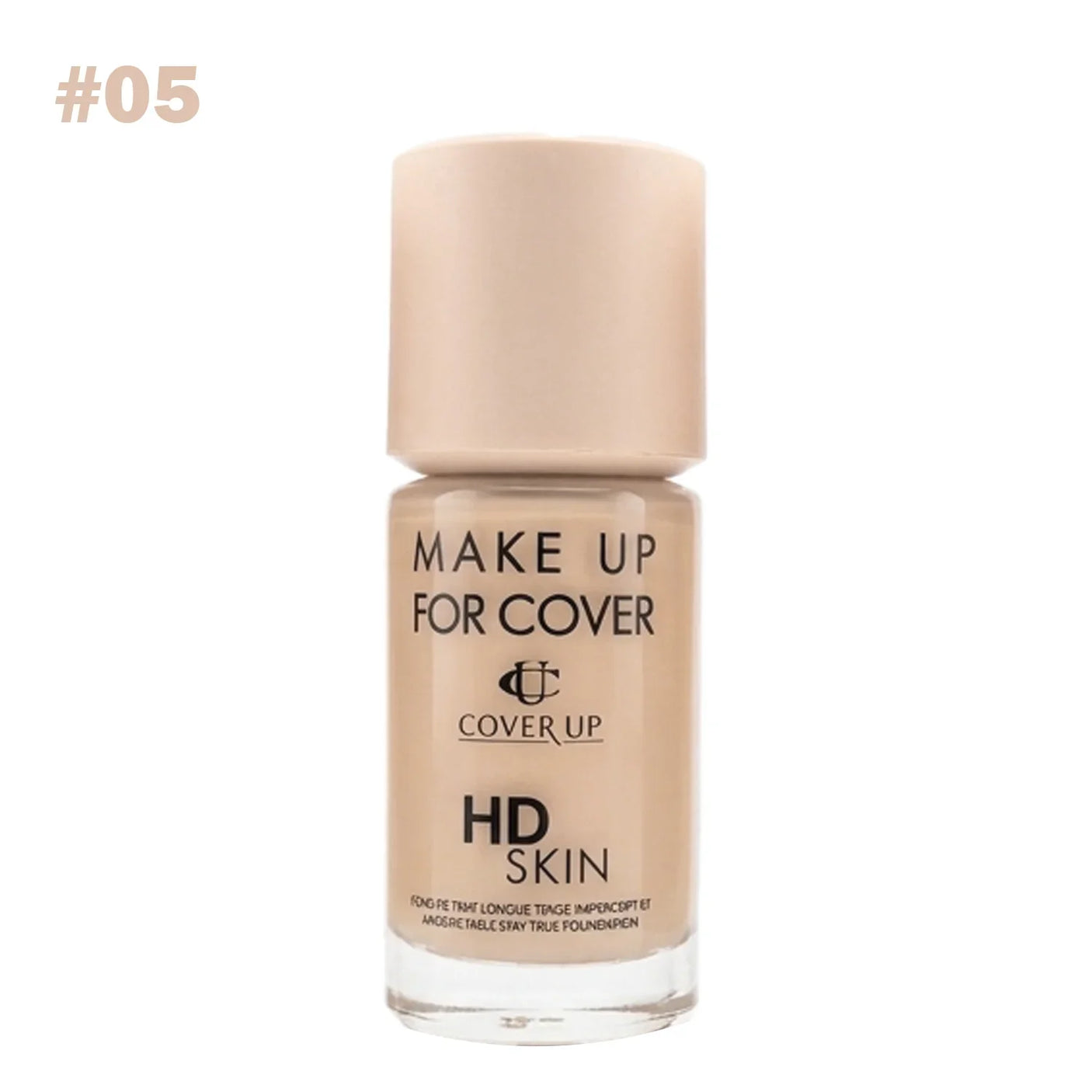Cover Up Make Up For HD Skin Foundation - 40ml