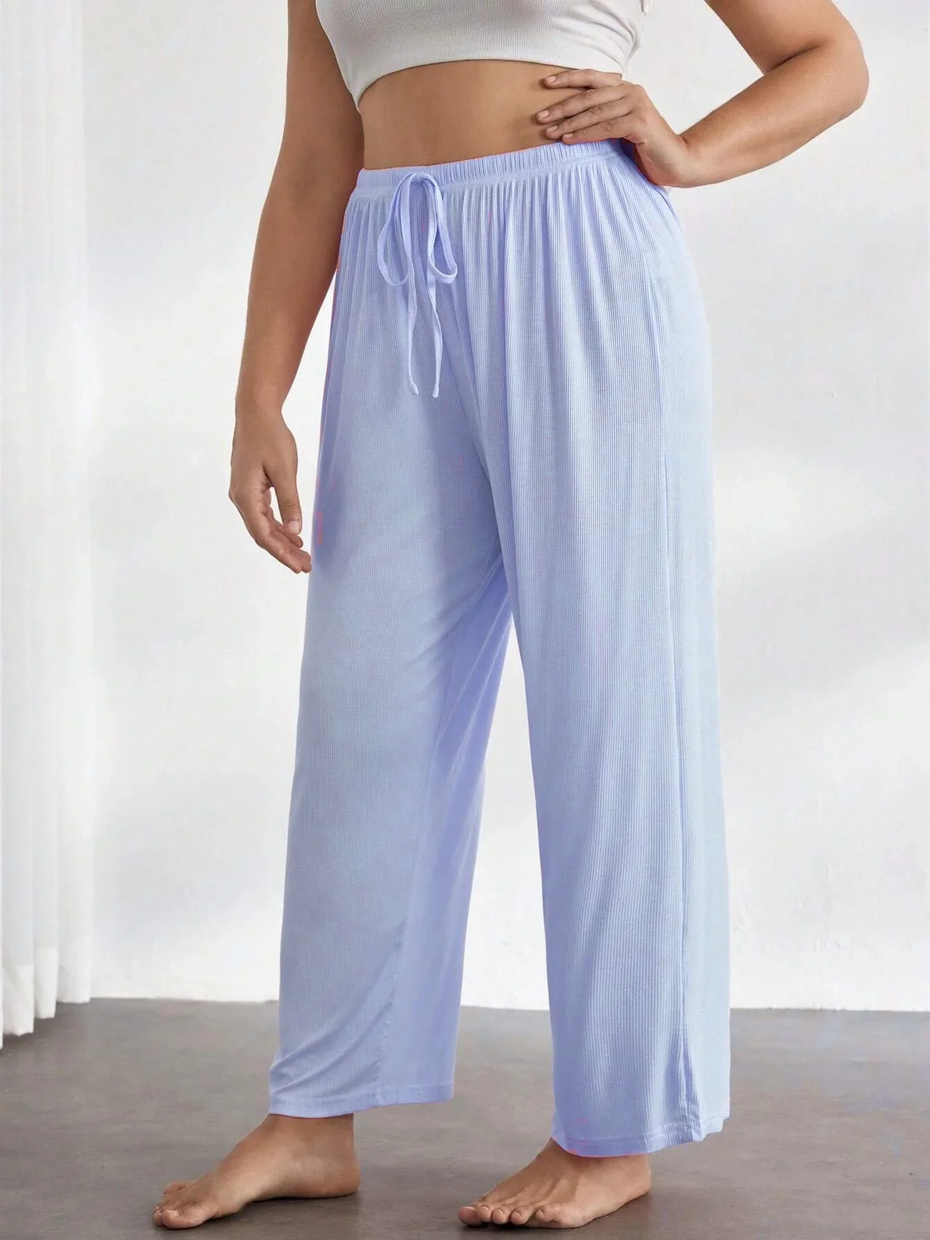 Soft Flowy Pajama Pants K-2404