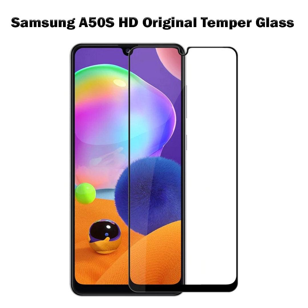 شاشة حماية زجاجية أصلية لهاتف Samsung A50S HD