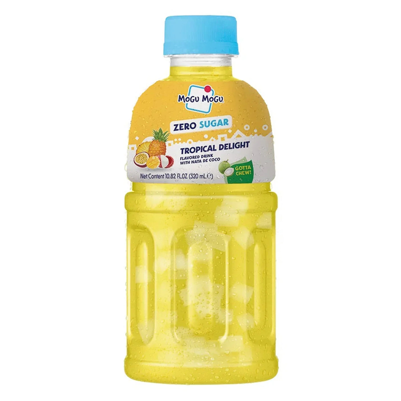 Mogu Mogu Zero Sugar Tropical Delight With Nata De Coco - 320ml