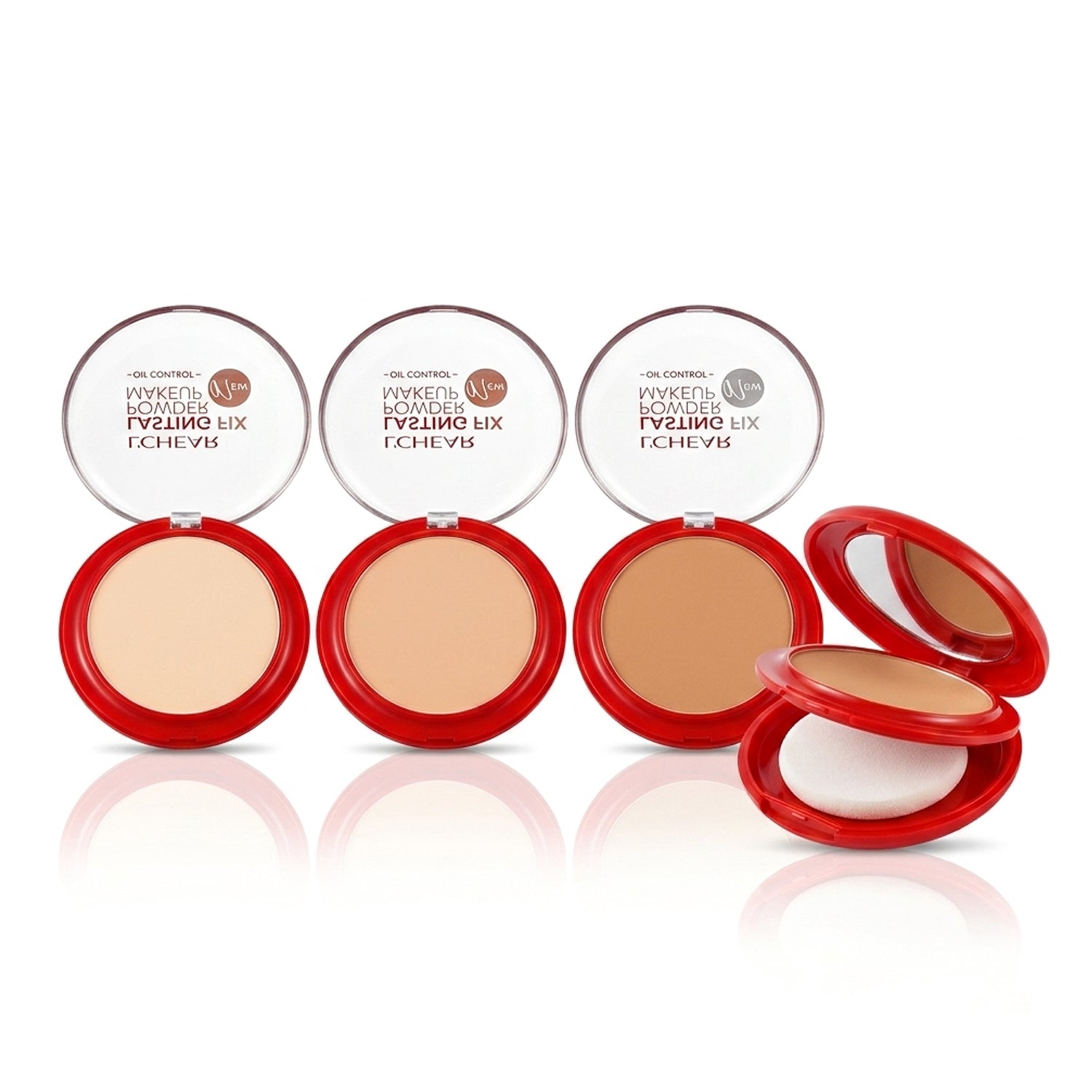 L'Chear Oil Control Lasting Fix Makeup Powder - 12g