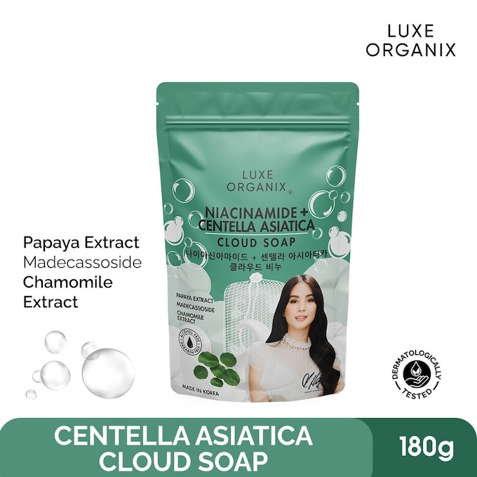 Luxe Organix Niacinamide + Centella Asiatica Cloud Soap - 180g