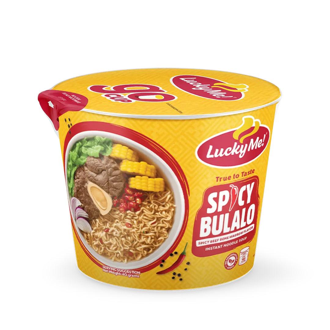 Lucky Me Go Cup Mini Instant Noodle Soup Spicy Bulalo - 40g