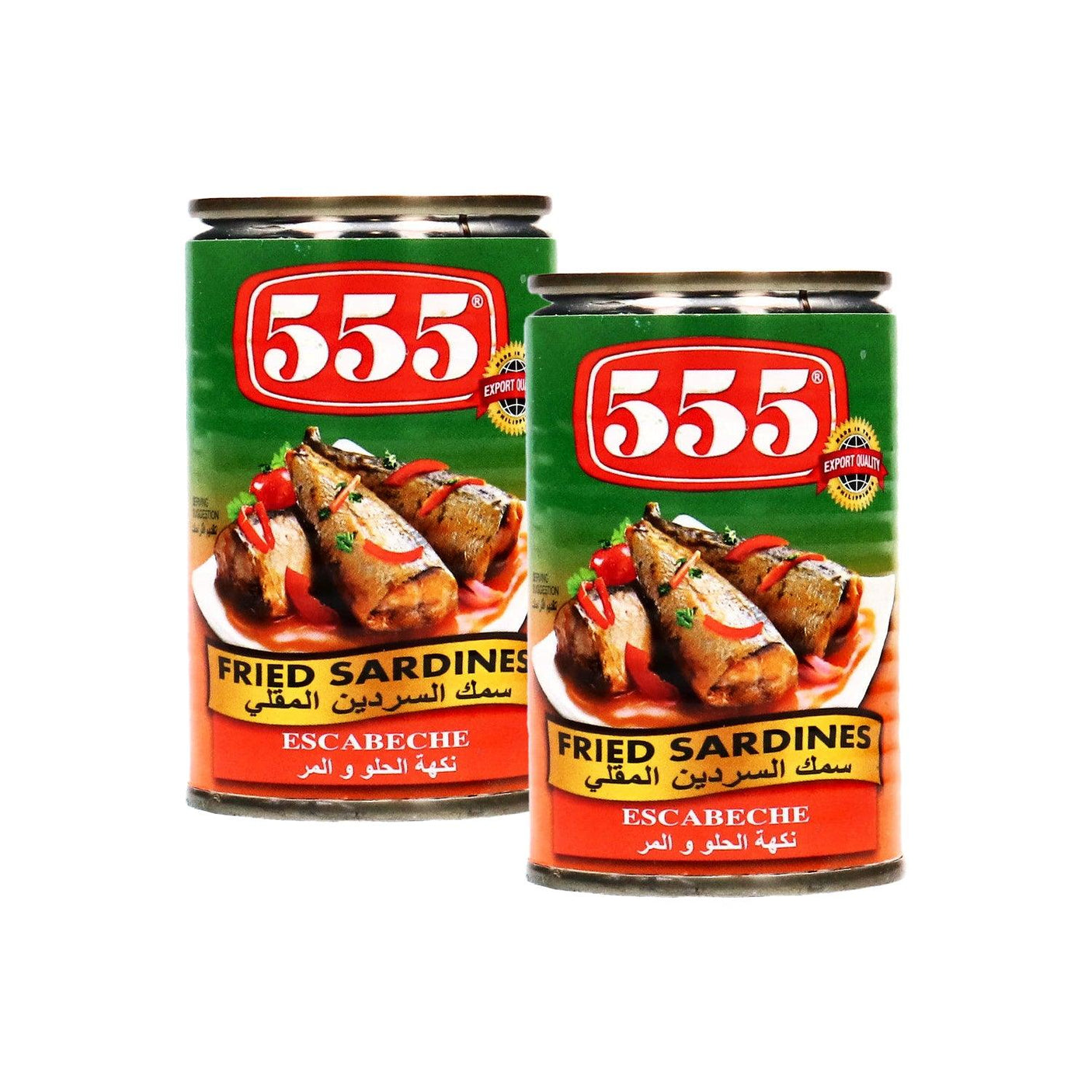 555 Fried Sardines Escabeche 155g × 2 Pcs (Offer)