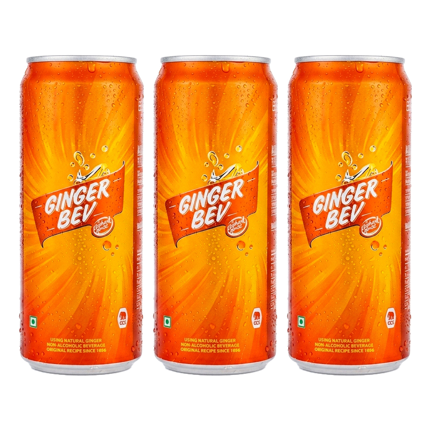 Ginger Bev Spicy-Sweet Drink - 330ml (2+1) Offer