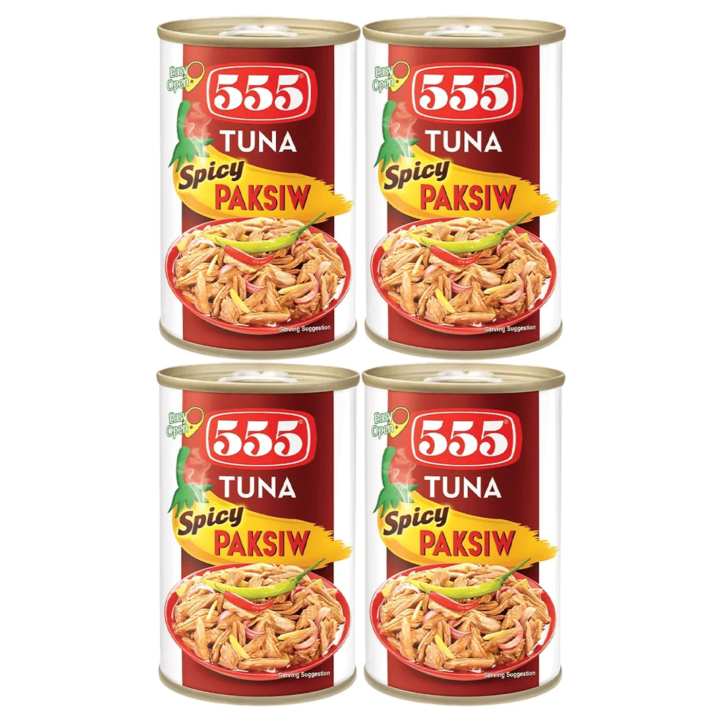555 Tuna Spicy Paksiw 155g × 4 Pcs (Offer)