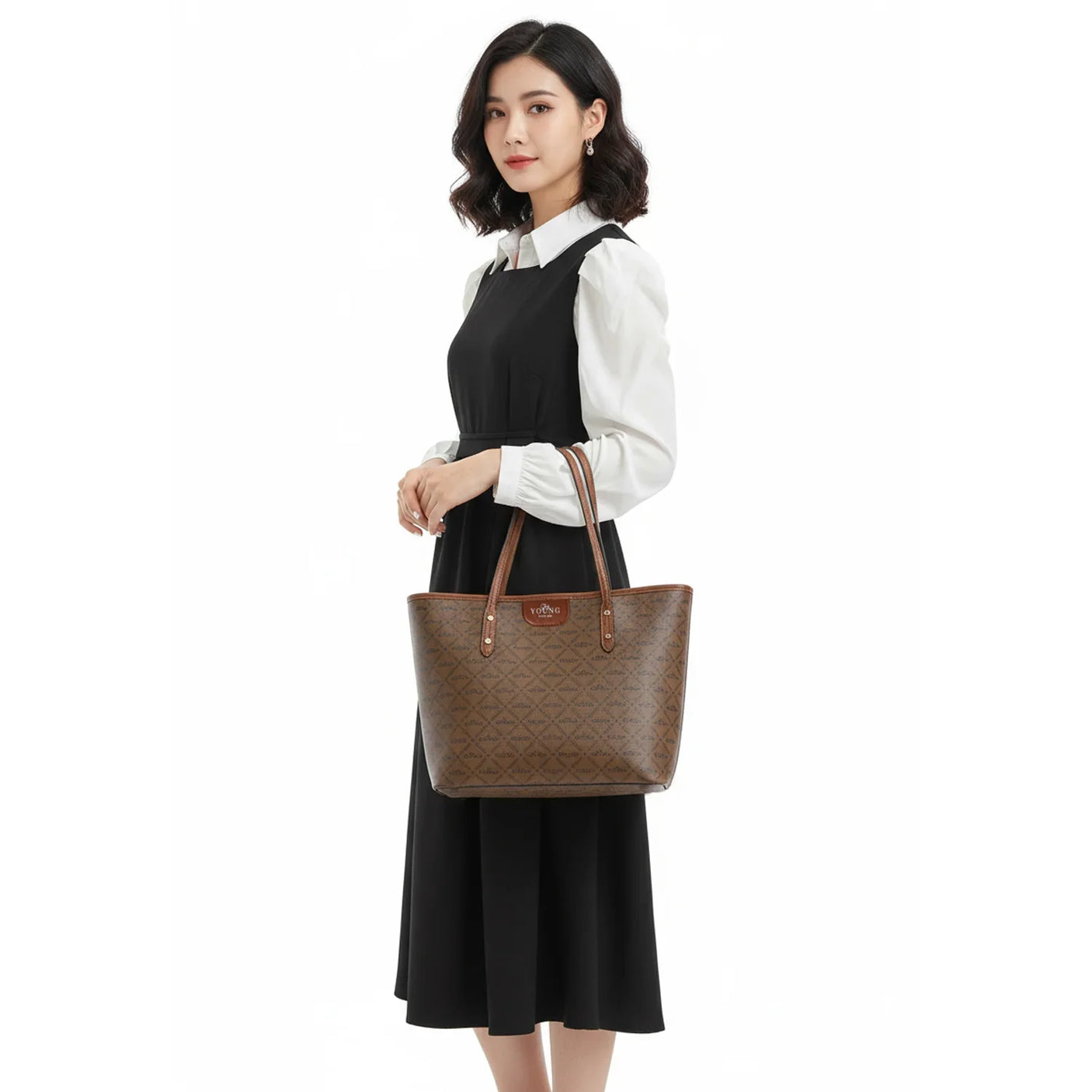 Women's Vintage Large Capacity Casual Tote Bag