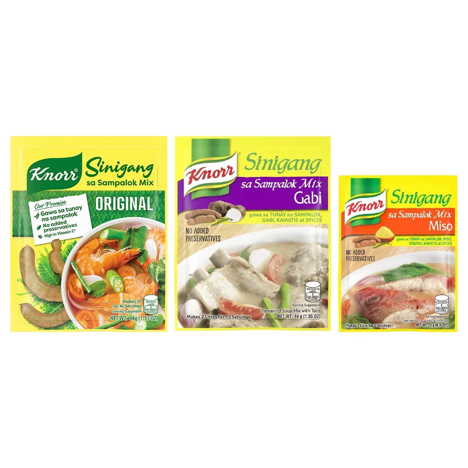 Knorr Sinigang sa Sampalok Mix Gabi 5 個 knorr-sinigang-sa-sampalok-mix