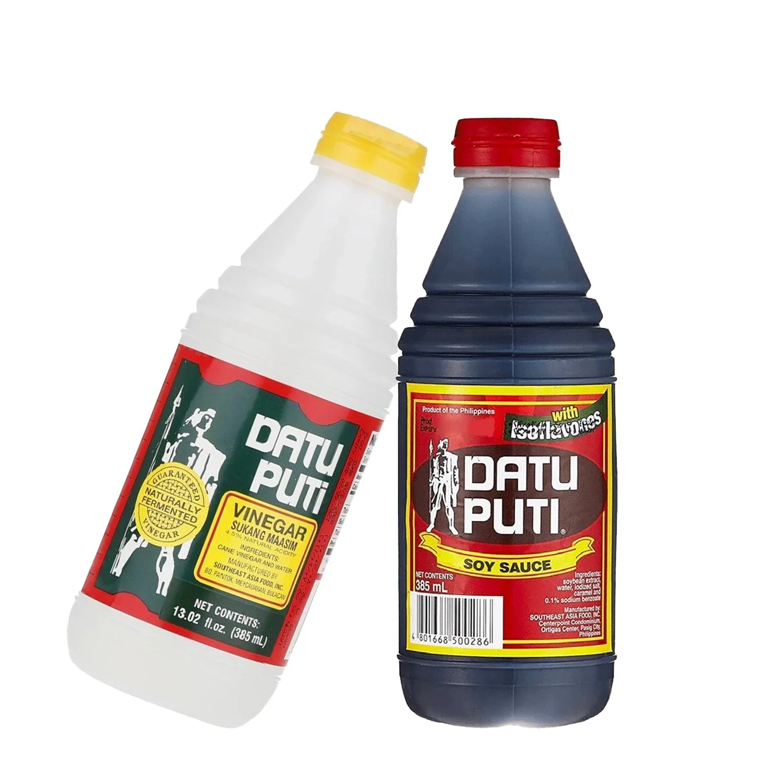 Datu Puti Vinegar + Soy Sauce - 385g × 2Pcs