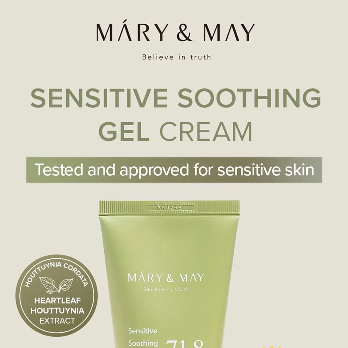 Mary & May Soothing Gel + Blackberry Cream Duo Set - 100g × 2Pcs