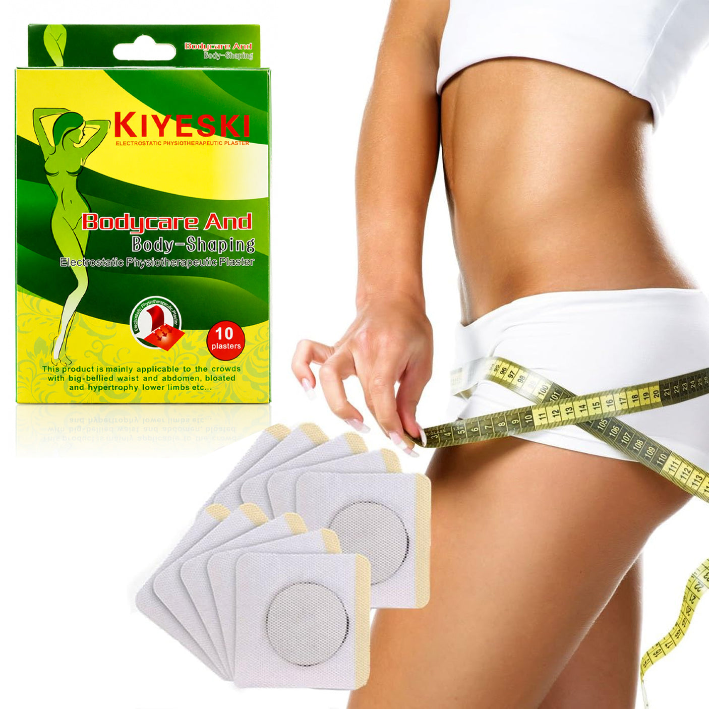 Kiyeski Body Care & Body Shaping Plaster - 10s