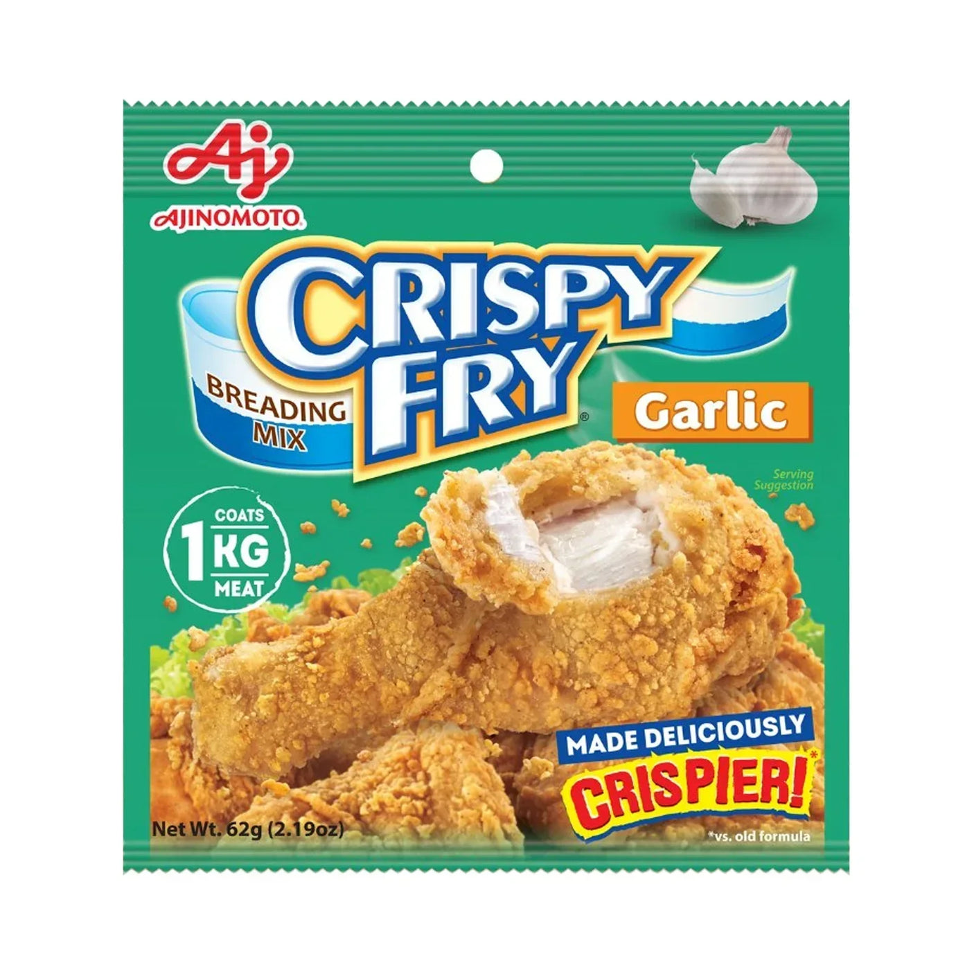 Ajinomoto Crispy Fry Garlic Breading Mix 62gm