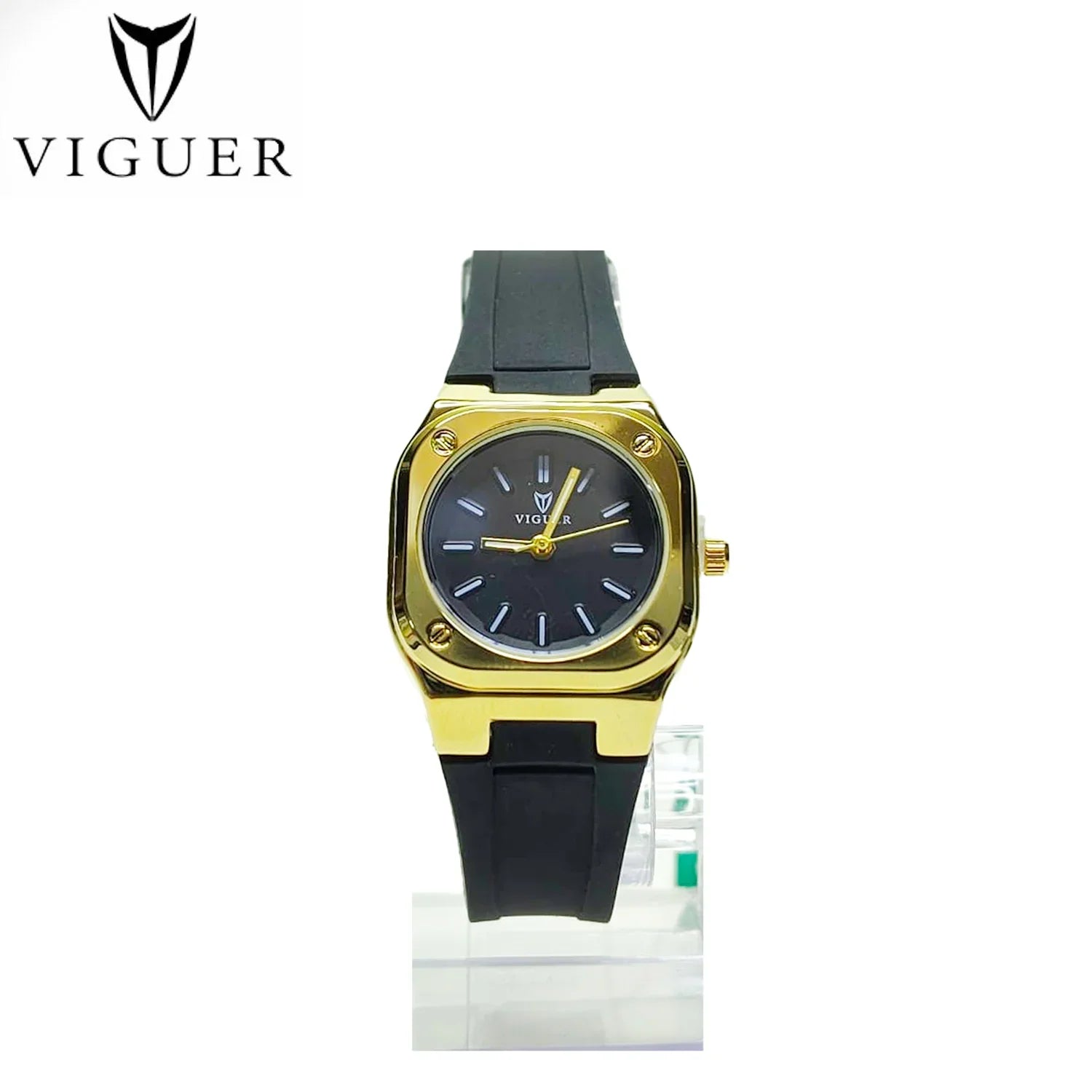 ساعة فيجور النسائية التناظرية المقاومة للماء - V1069L