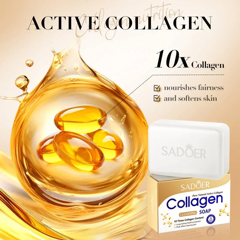 Sadoer Collagen Cleansing Soap - 100g