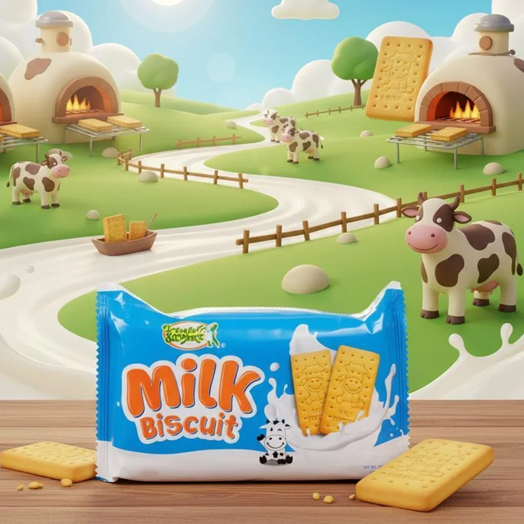 Lemon Square Milk Biscuit - 30g x 10's