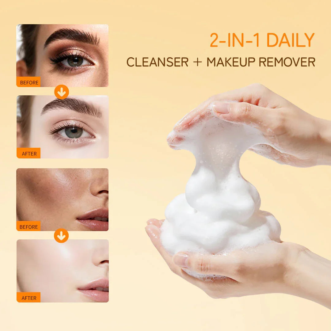 Dr.Rashel Double Tube Vitamin C Brightening Face Wash - 40g+40g