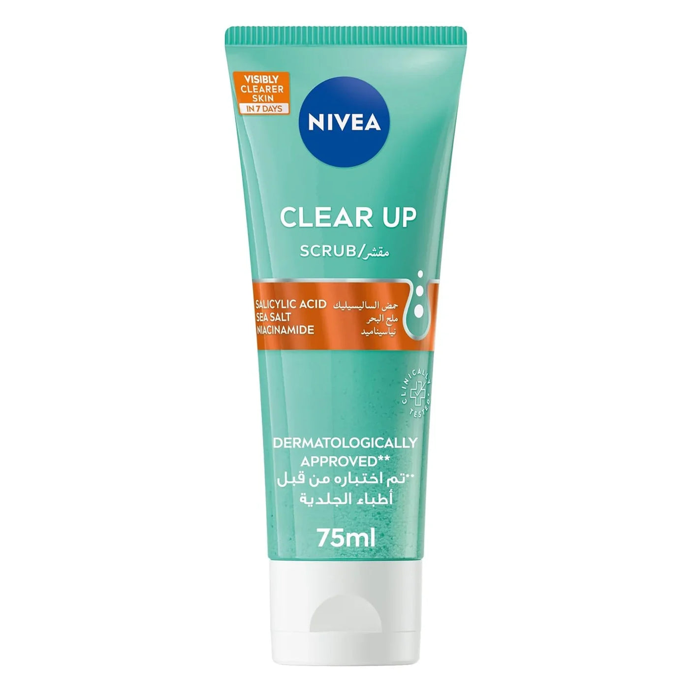 Nivea Clear Up Face Scrub - 75ml