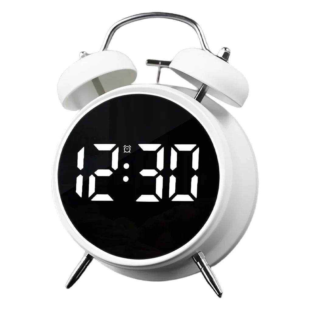 Honey Time LED Display Twin Bell Alarm Clock HL-8896-1