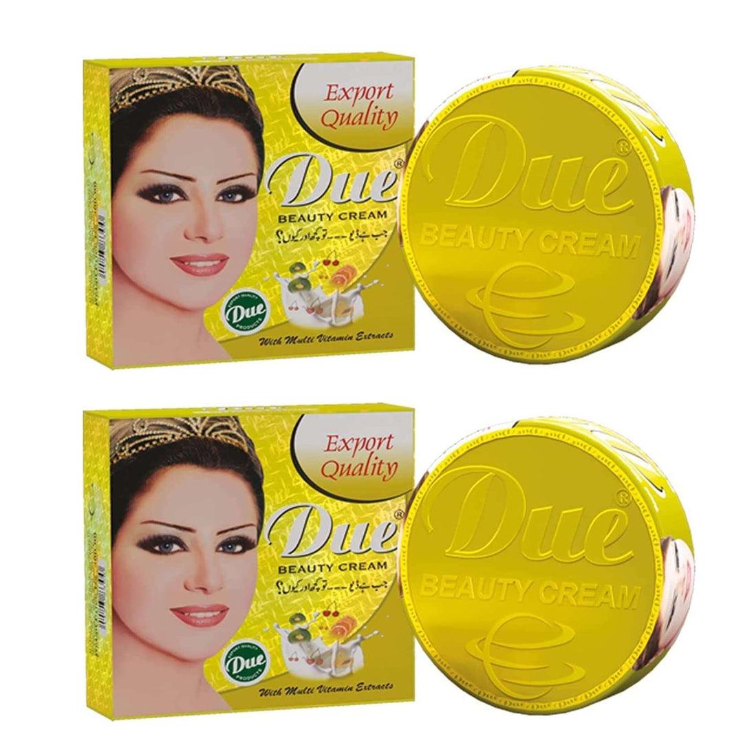 Due Brightening Beauty Cream × 2 Pcs (Offer)