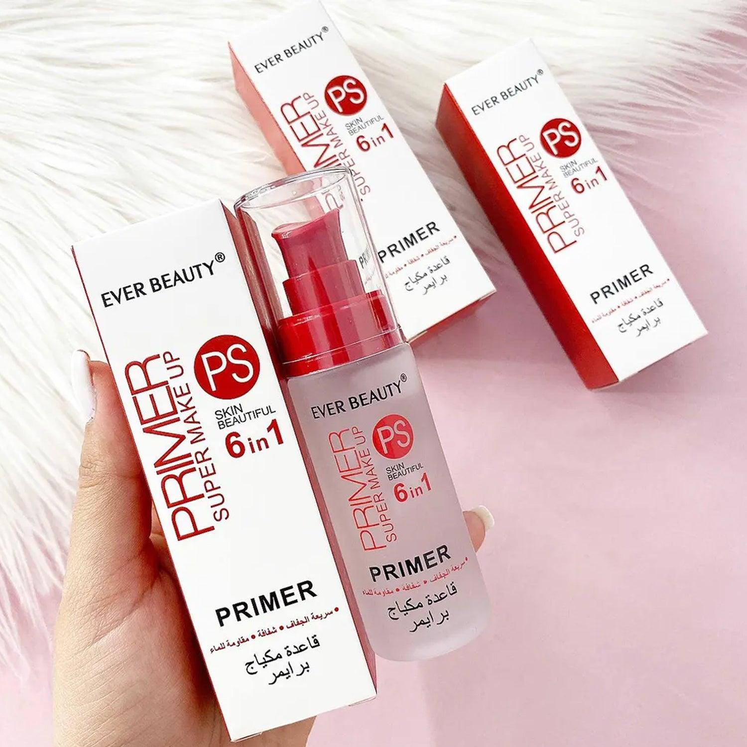 Ever Beauty Primer Super Make Up (Red) - 50ml