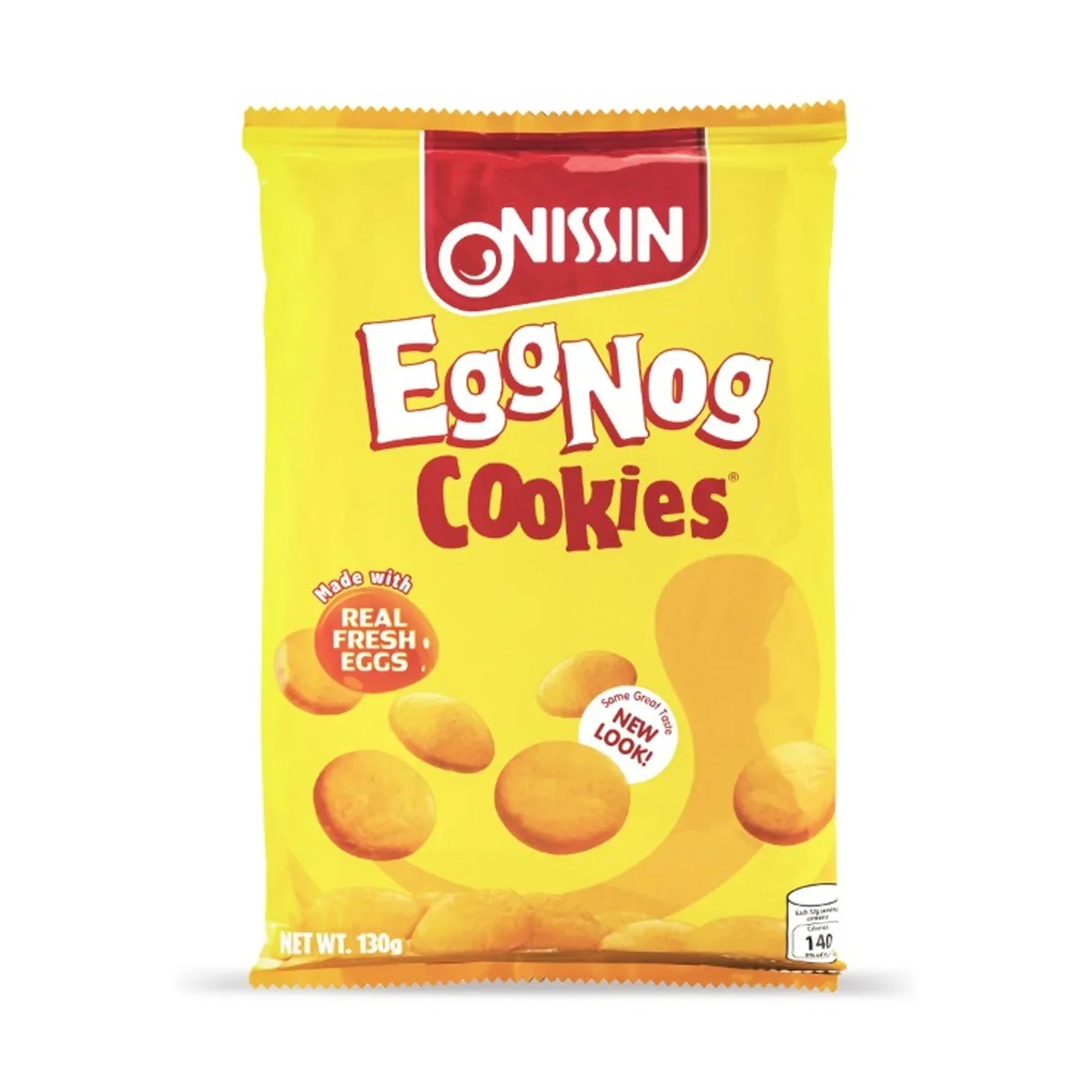 Nissin Eggnog Cookies 130gm