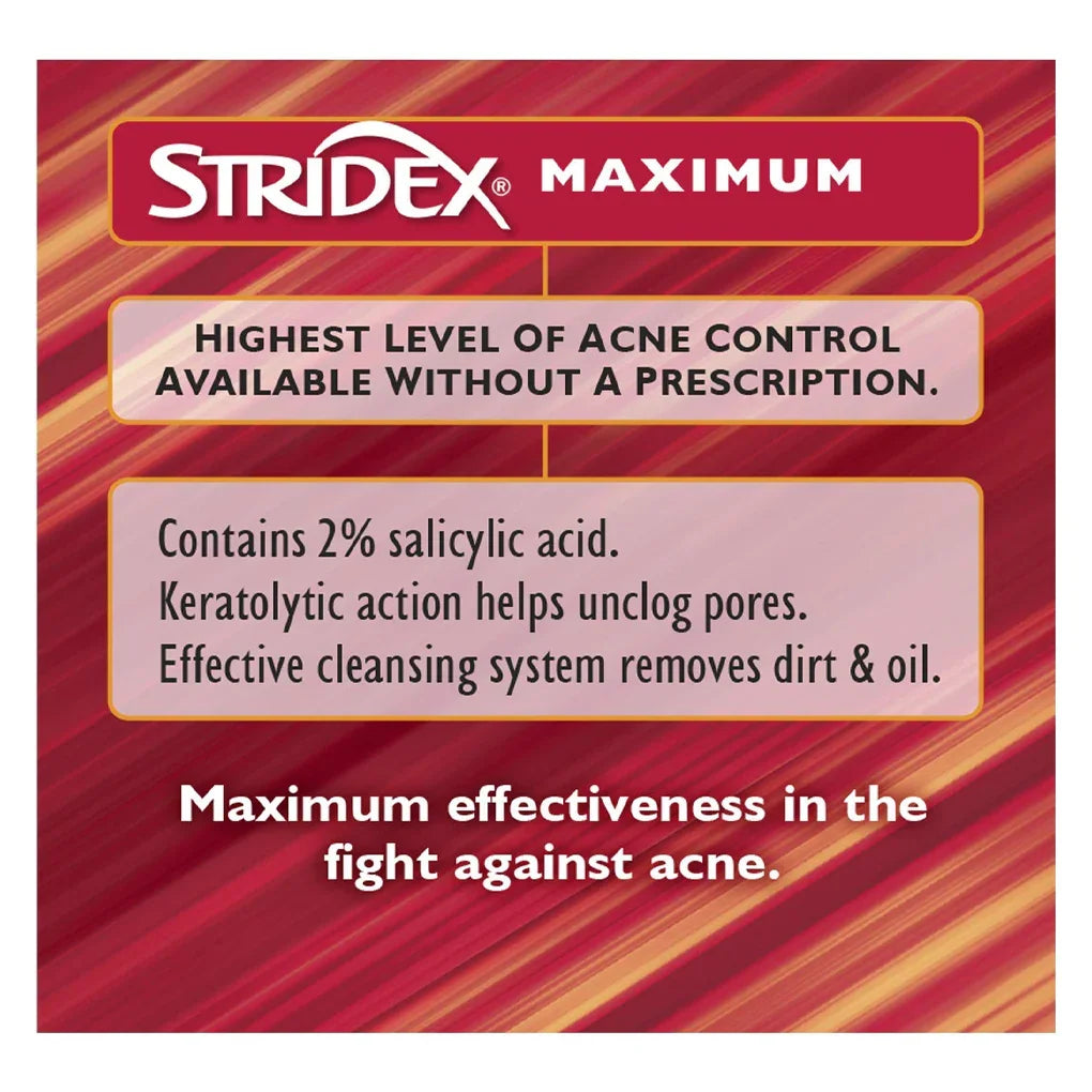 Stridex Alcohol Free Soft Touch Pads - 55s