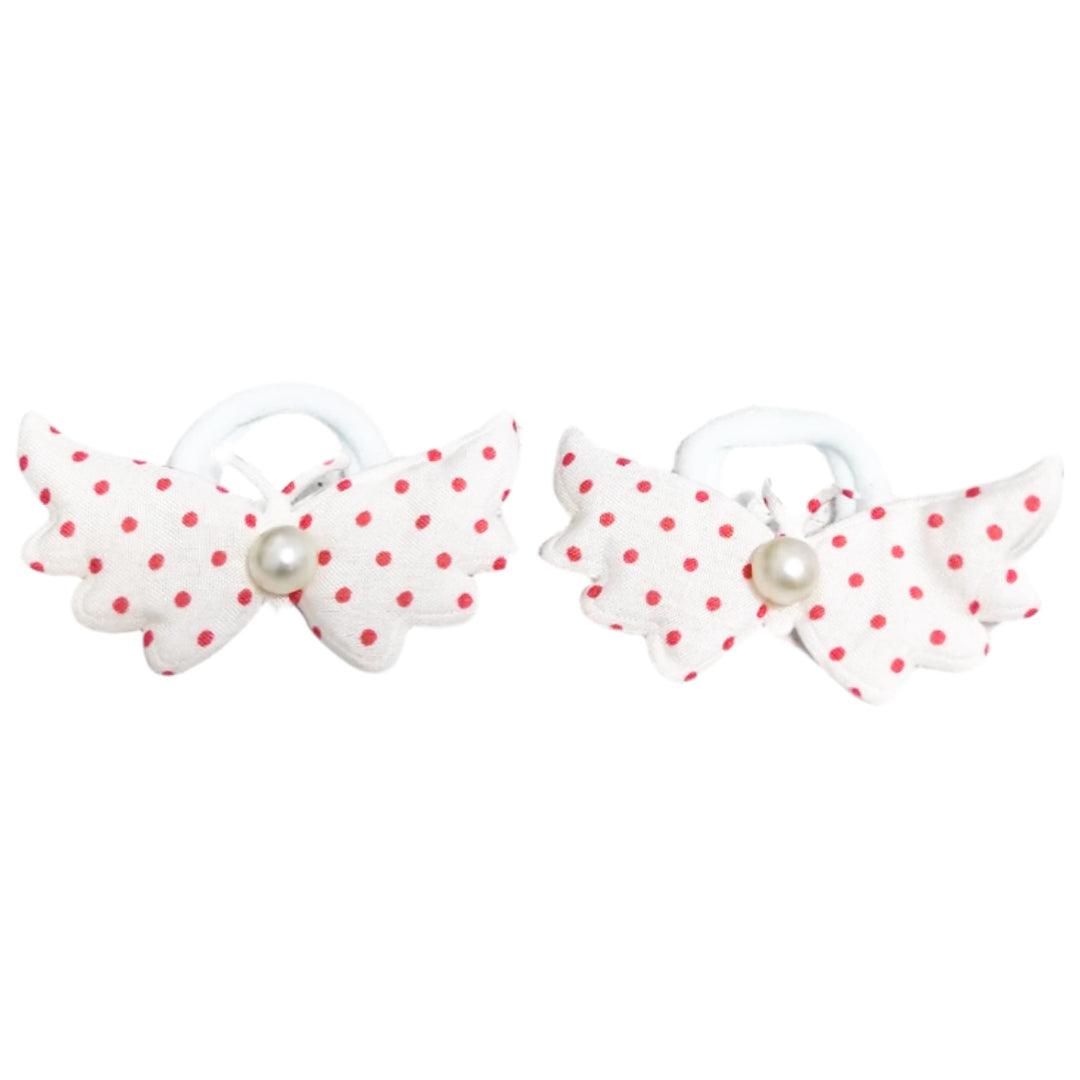 Multi Color Butterfly Hair Ties - 12 Pcs