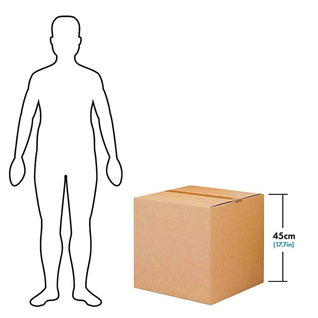 Cardboard Cargo Box Small - (45×45×45cm)