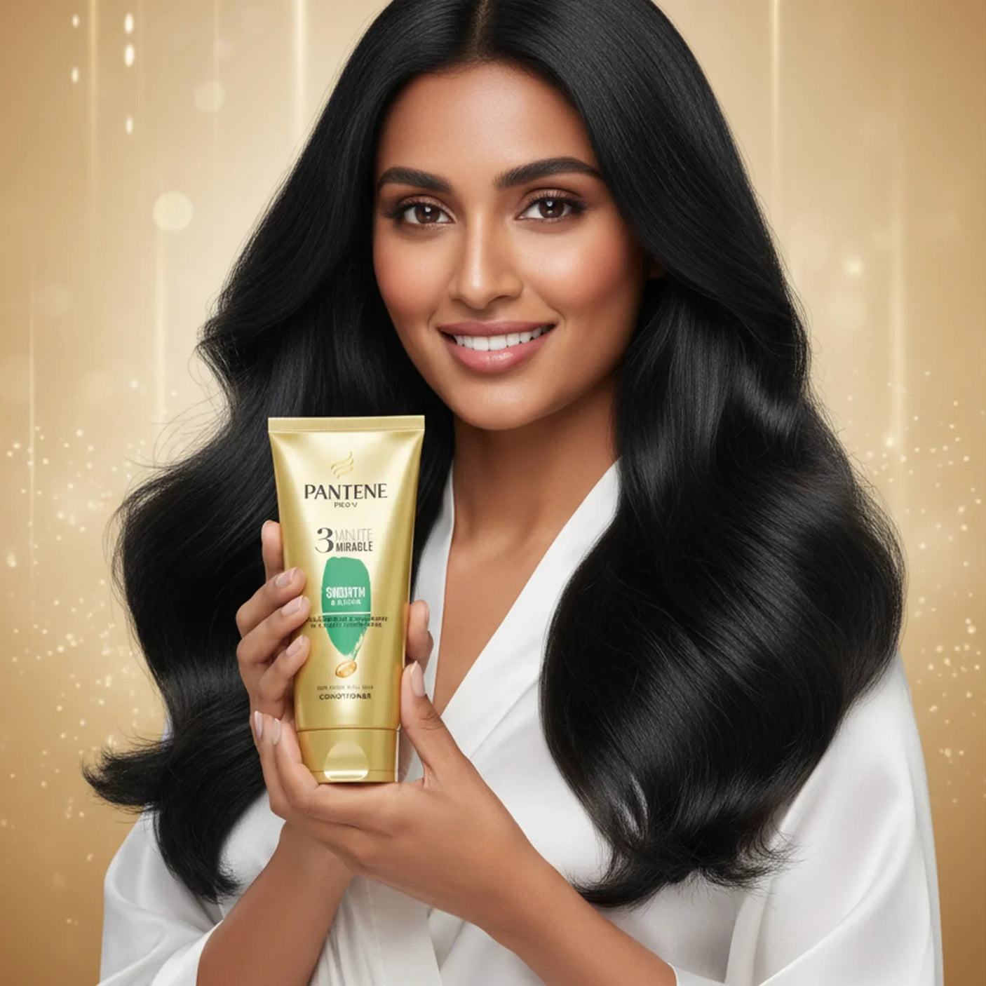 Pantene Pro-V 3 Minute Miracle Smooth & Sleek Conditioner - 200ml
