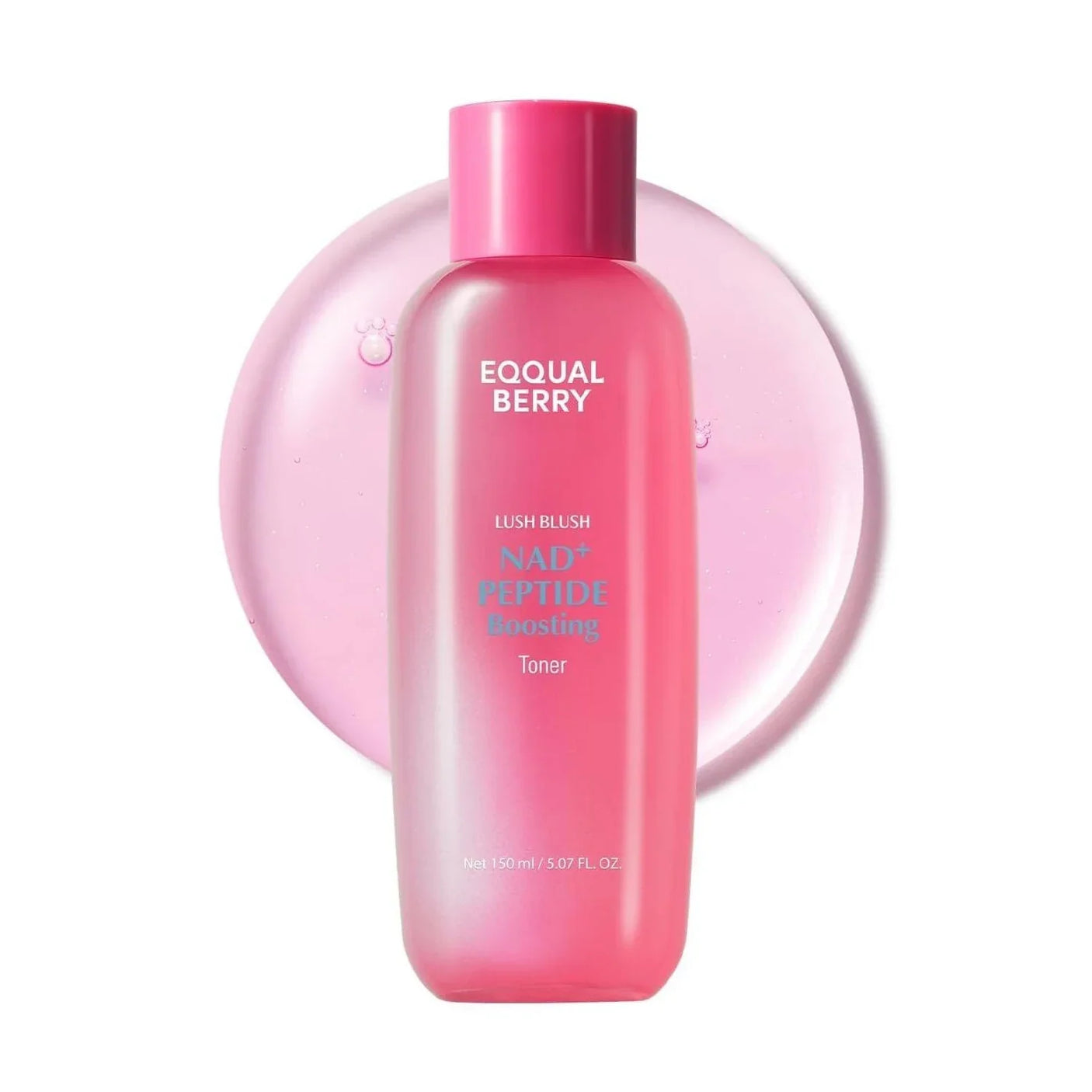 Eqqualberry Lush Blush NAD+ Peptide Boosting Toner - 150ml