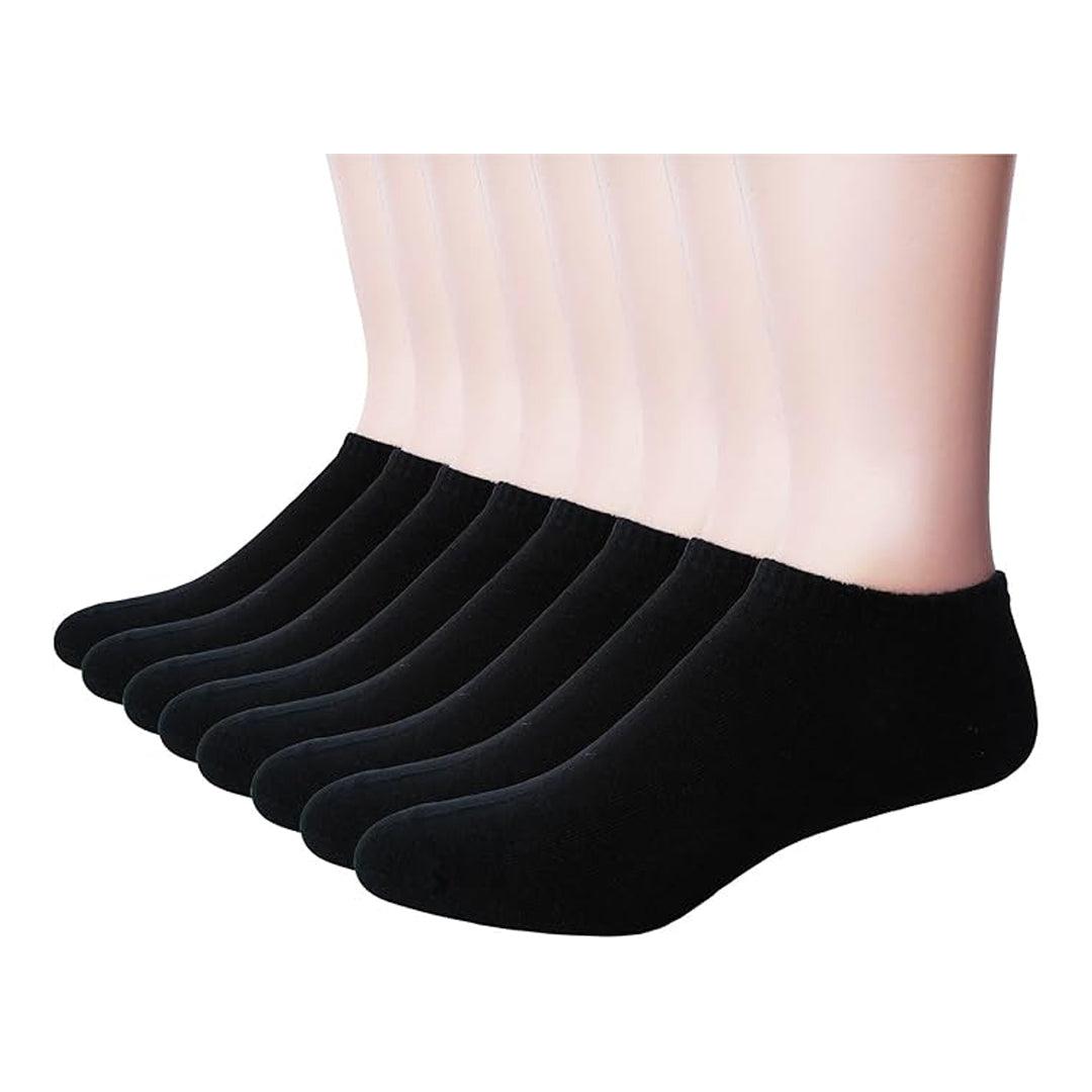 Best Quality Fashion Women's Cotton Socks 153 - 3 Pairs (Black)
