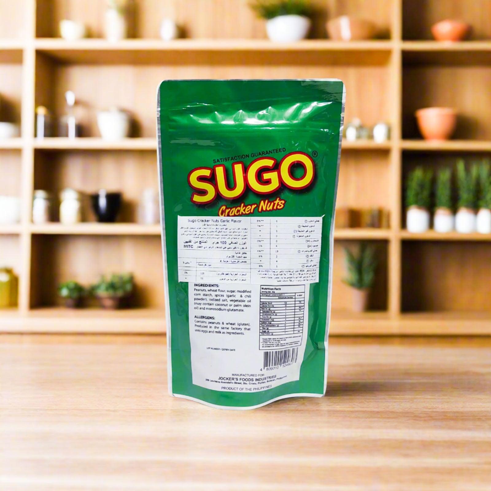 Sugo Salted Peanuts Garlic Flavor 100g