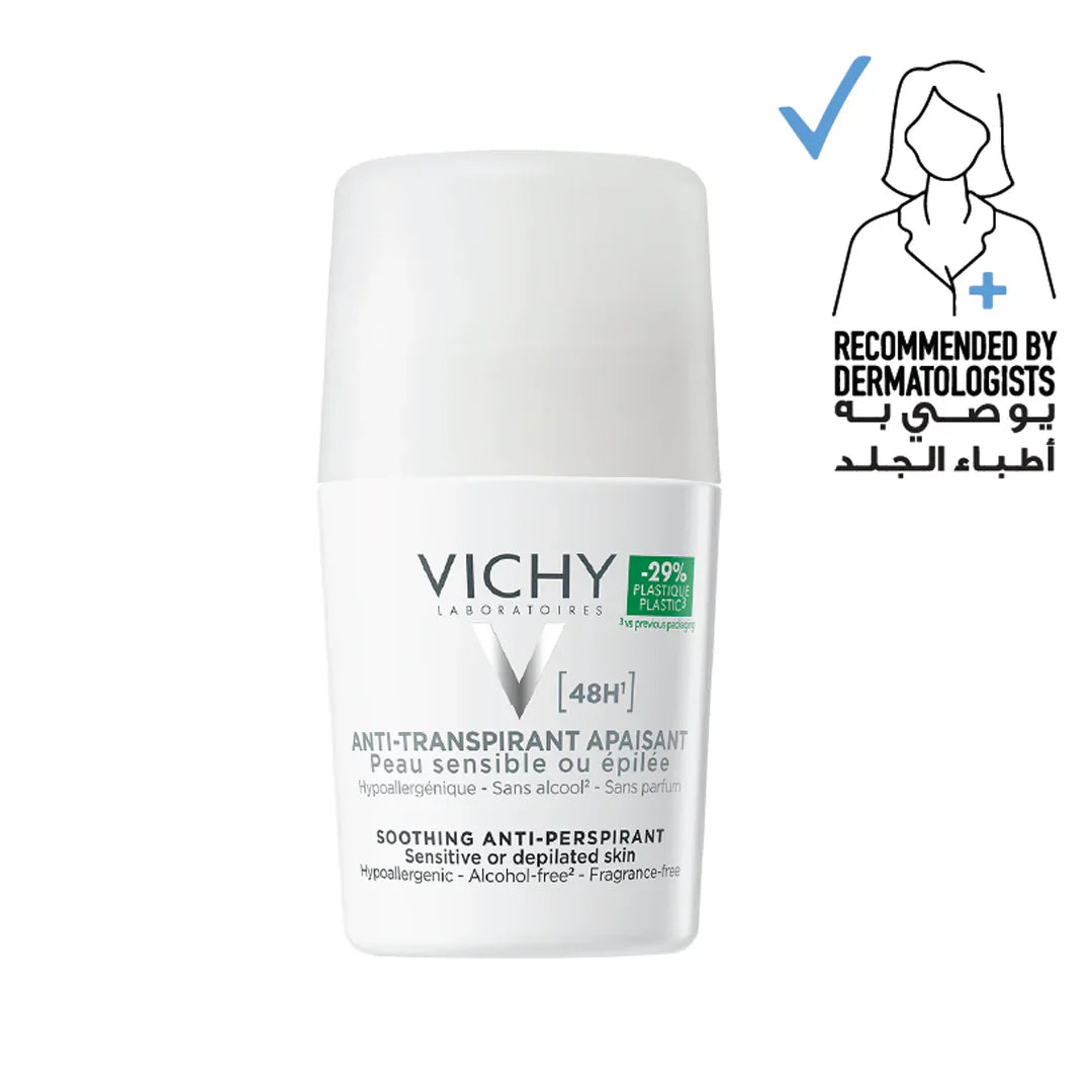 Vichy Laboratories Soothing 48H Deodorant Roll On - 50ml