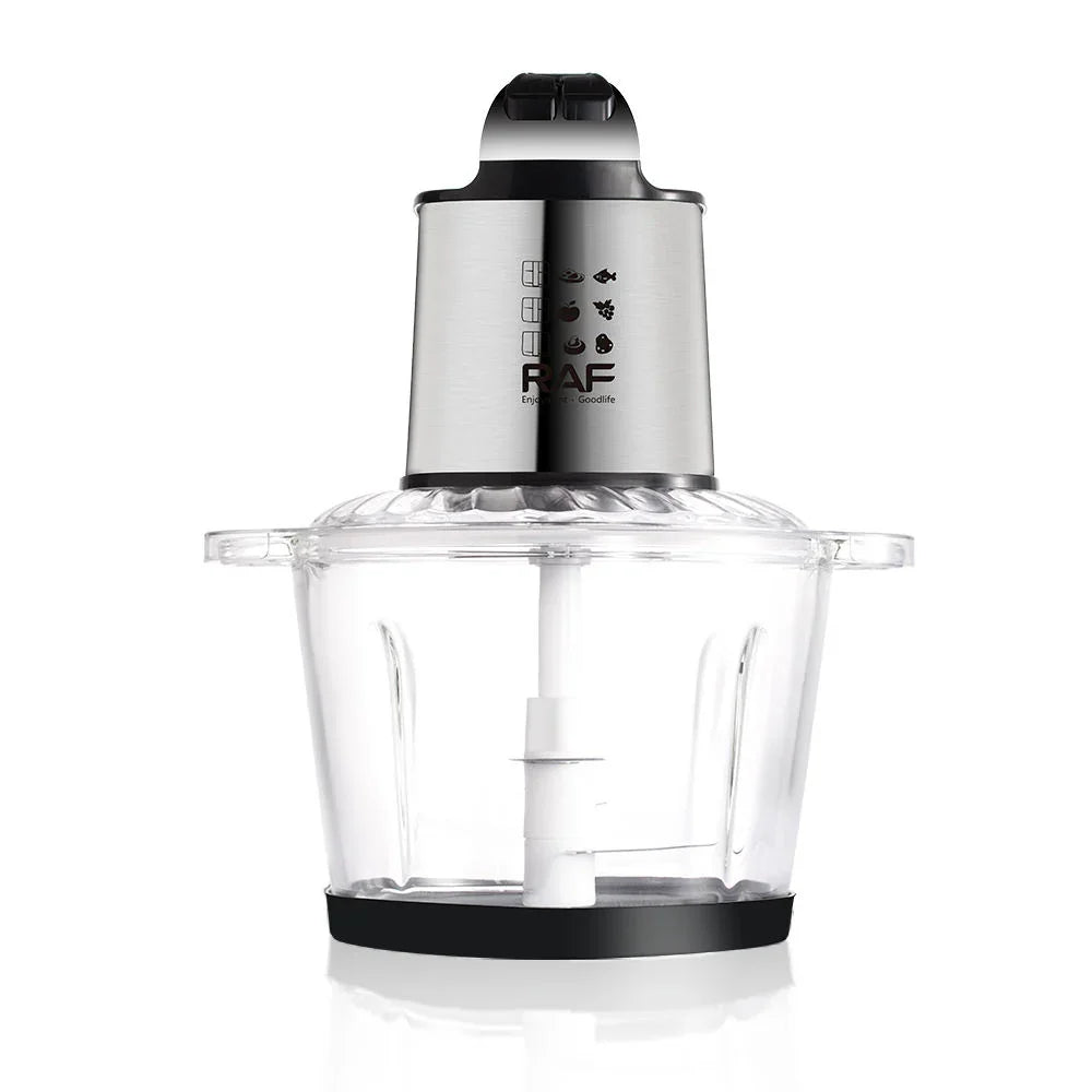 RAF 3.0L Food Processor with Transparent Glass Bowl R.7013