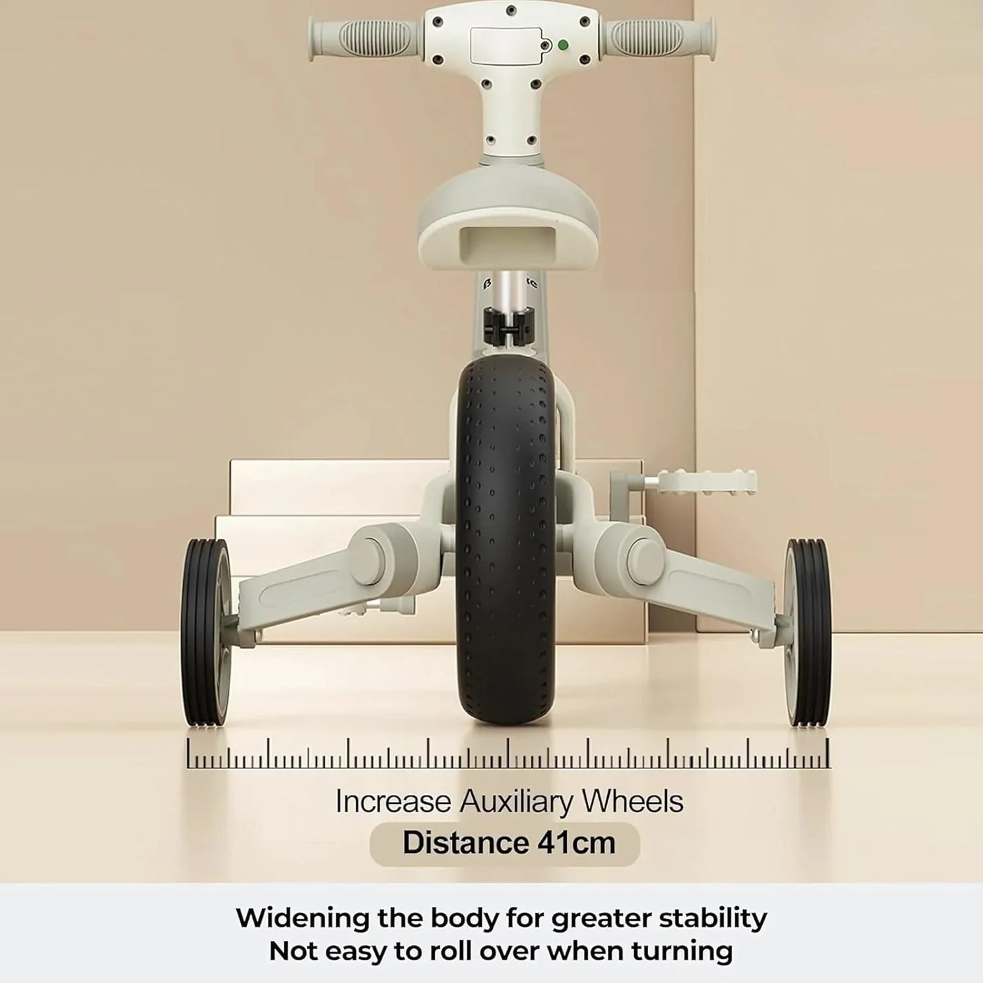 Kids Smart 3-in-1 Tricycle With Light & Music