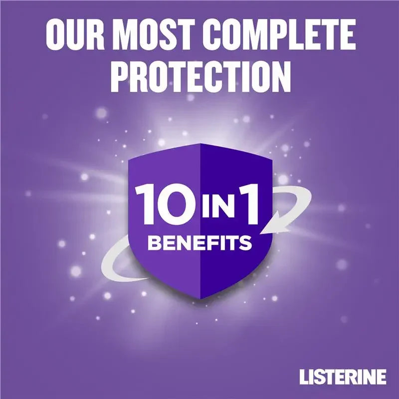 Listerine 10 In 1 Total Care Mouthwash Zero Alcohol - 250ml