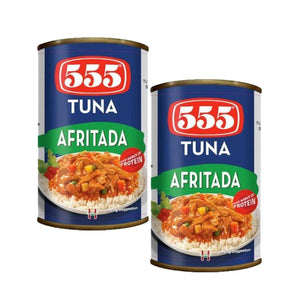 555 Afritada Tuna - 2Pcs × 155g (Offer) - Pinoyhyper