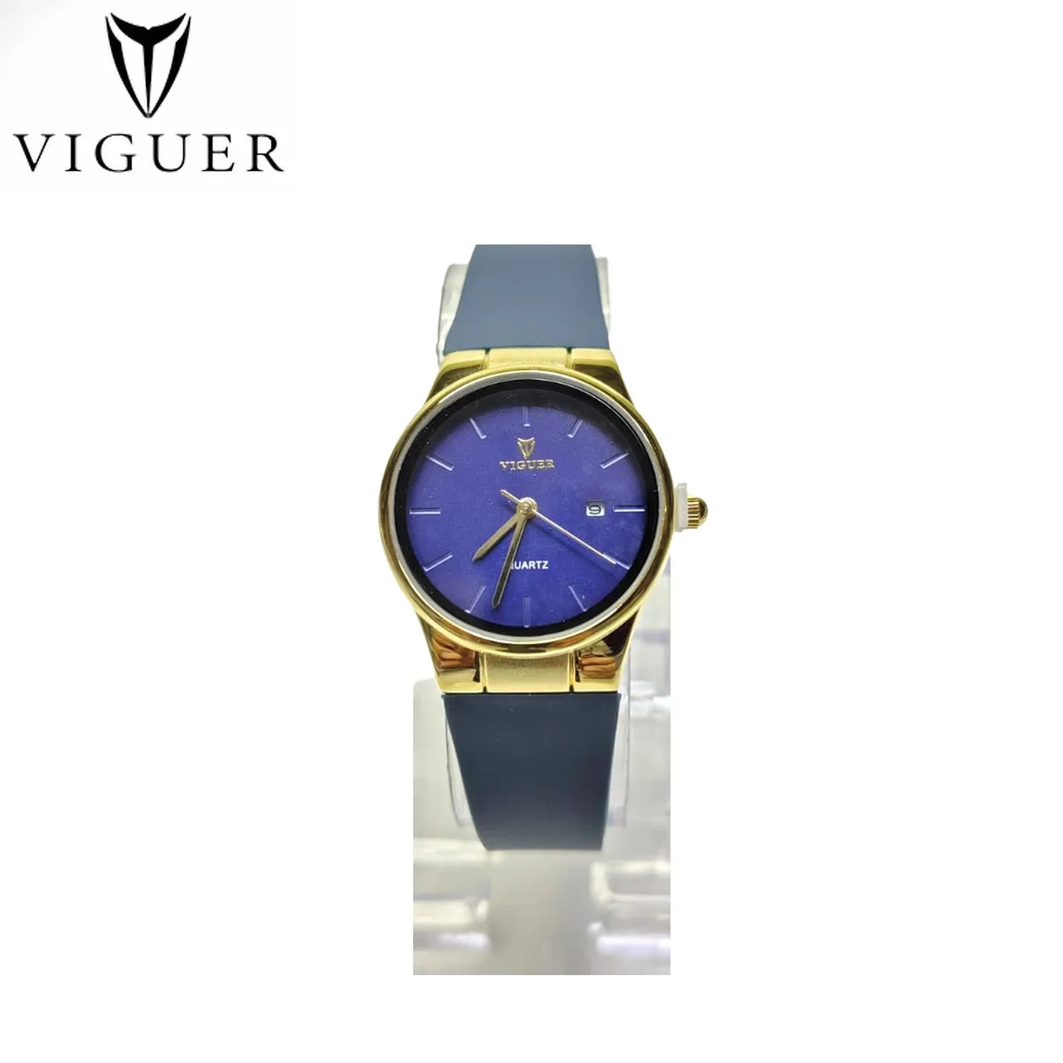 ساعة فيجور النسائية التناظرية المقاومة للماء - V1656