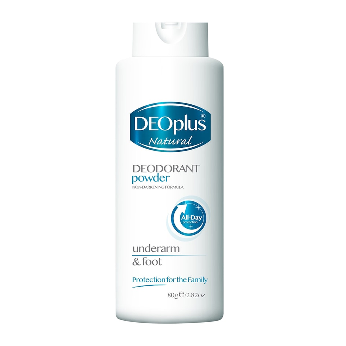 Deoplus Natural Tri-Active System Deodorant Powder - 80g