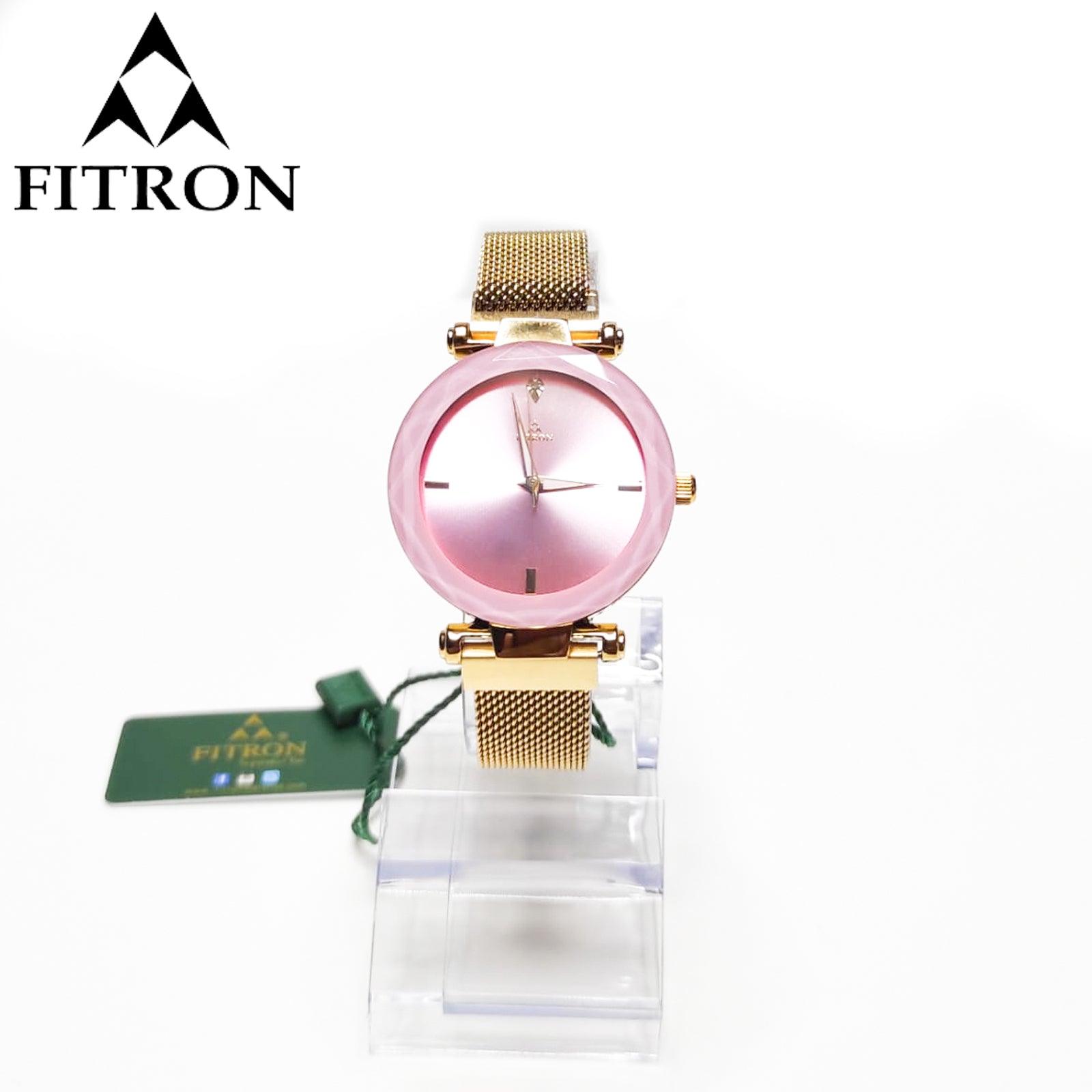 FITRON Luxury Women Wrist Watch With Magnetic Strap - 9050L