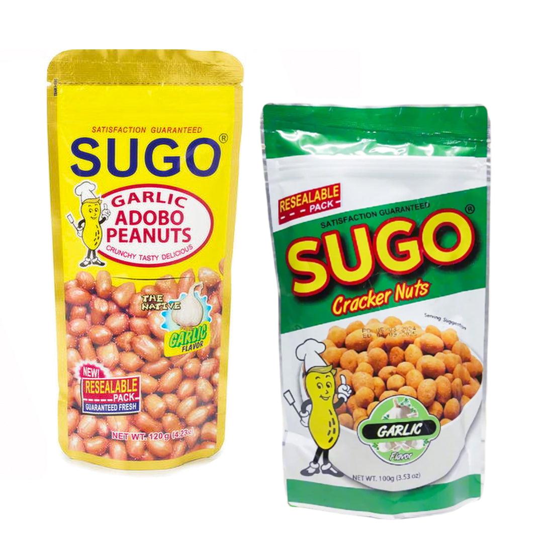 Sugo Garlic Adobo Peanuts & Garlic Flavor - 100g × 2 Pcs (Offer)