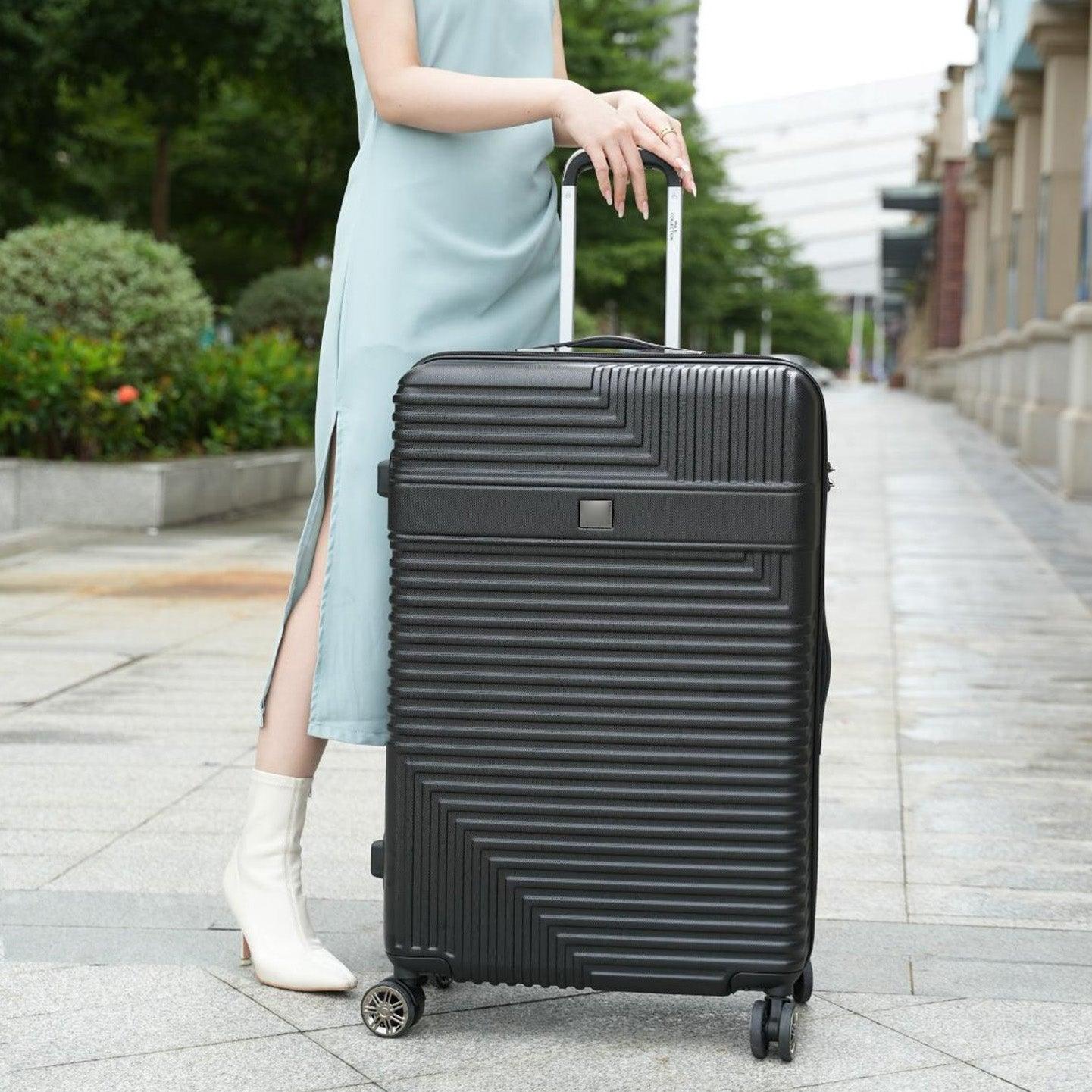 Luggage Bag 32 Inch Check-in Luggage Trolly - Black