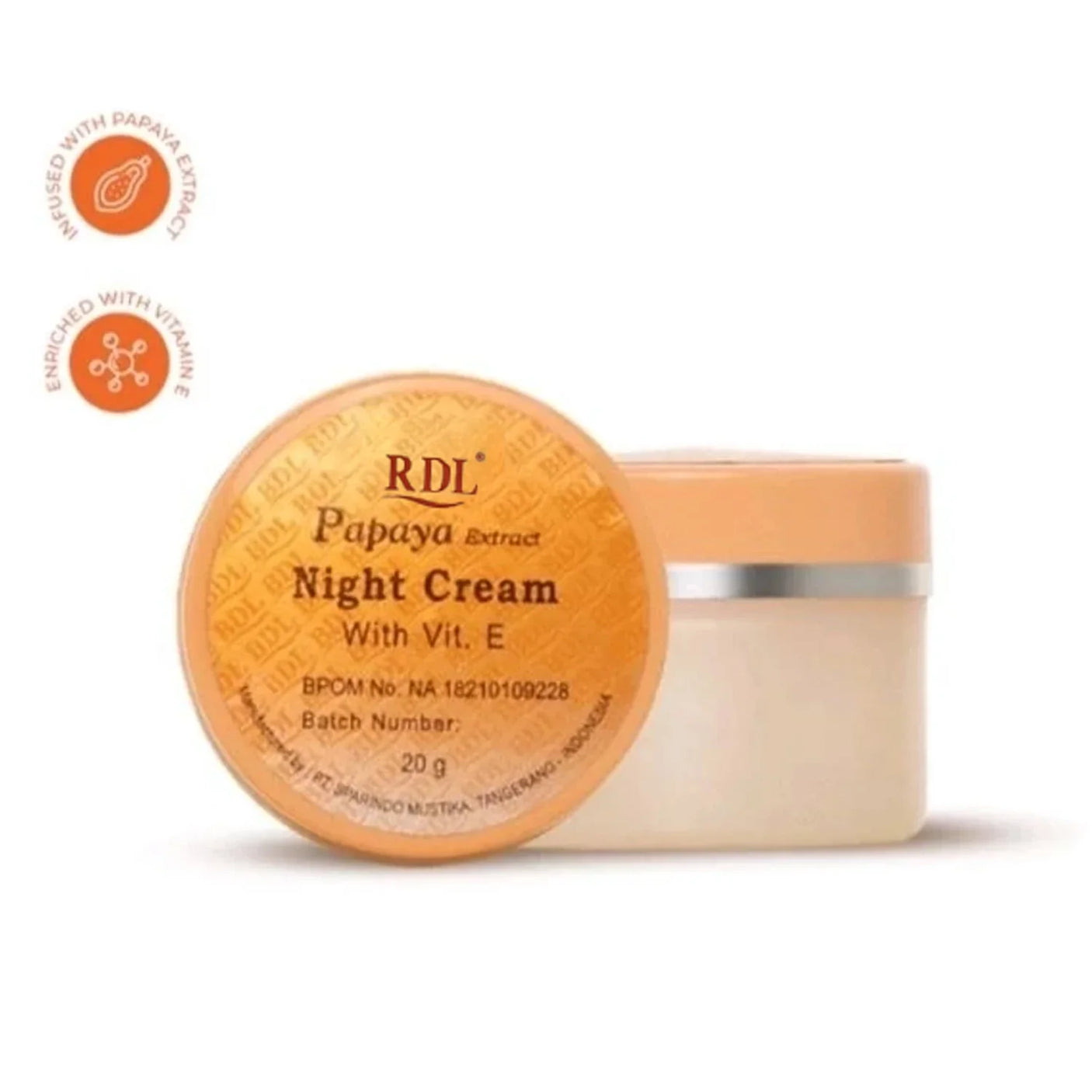 RDL Papaya Extract Night Cream - 48g
