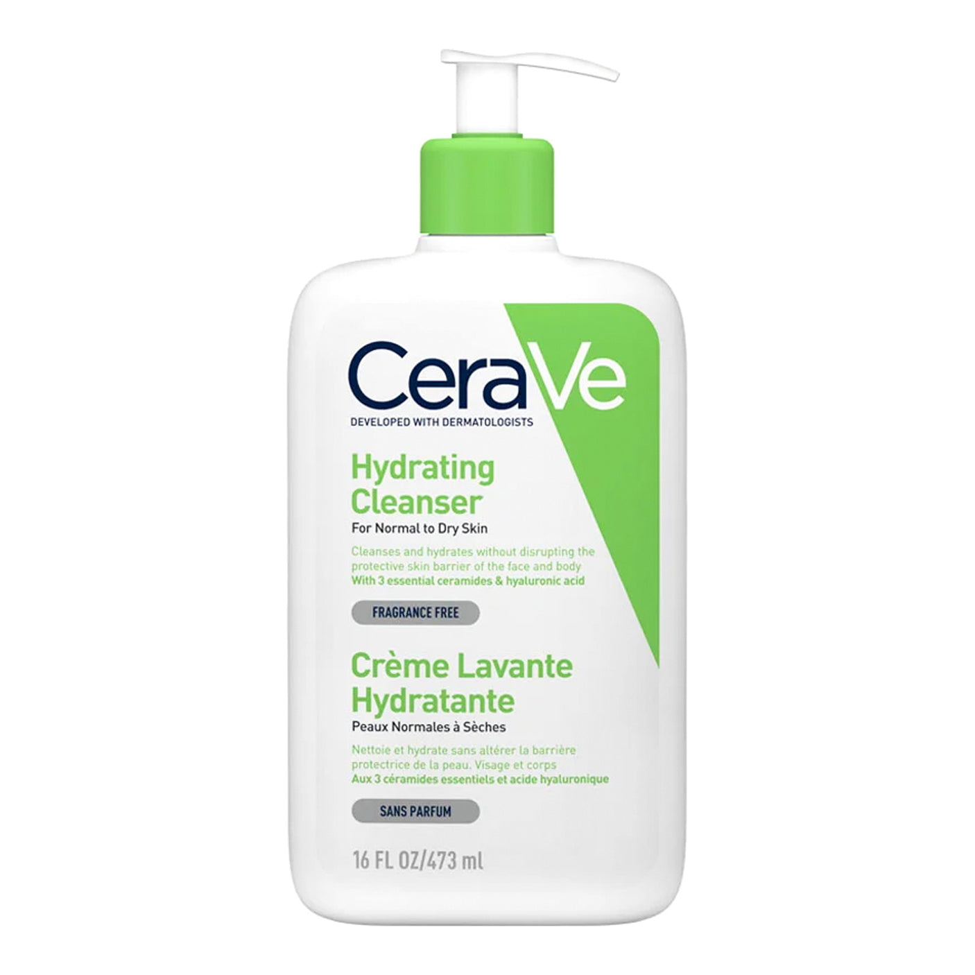 CeraVe Hydrating Facial Cleanser For Normal To Dry Skin - 473ml