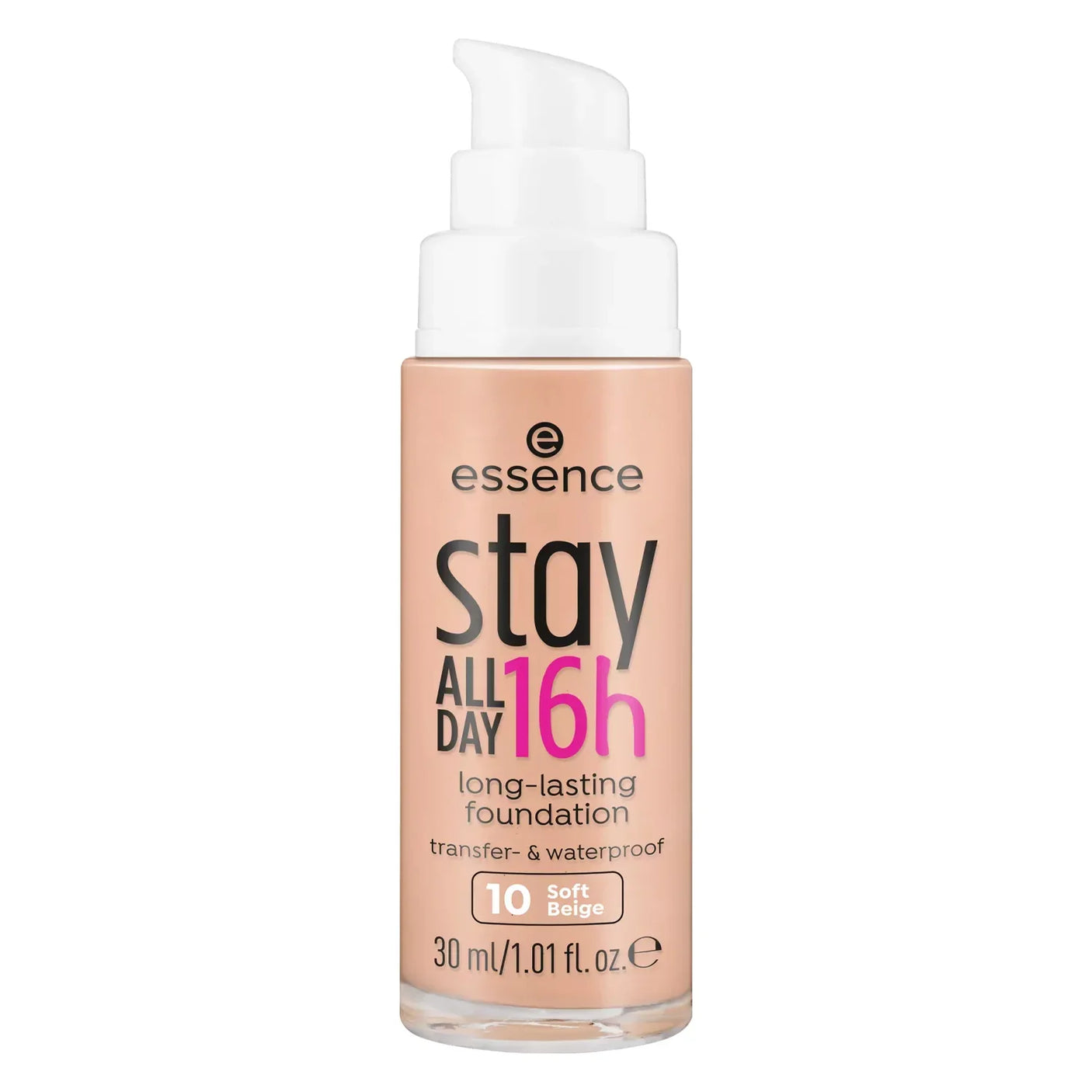 Essence Stay All Day 16H Foundation - 10 Soft Beige