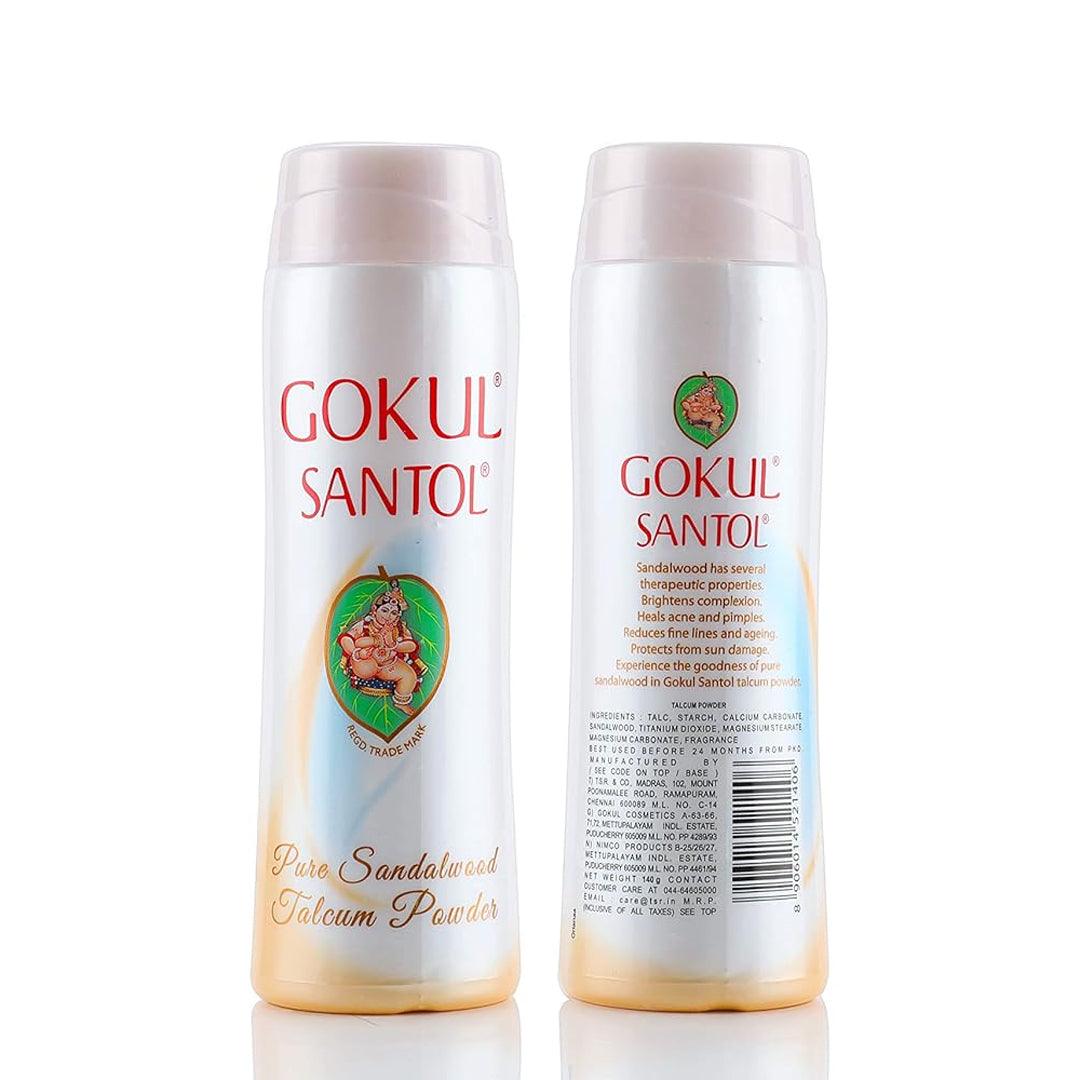 Gokul Santol Pure Sandalwood Talcum Powder - 140g